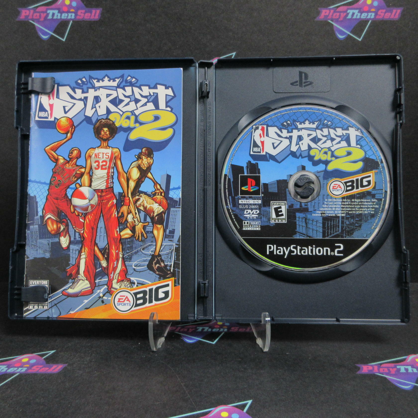 NBA Street Volume 2 PS2 PlayStation 2 Complete - Very Good