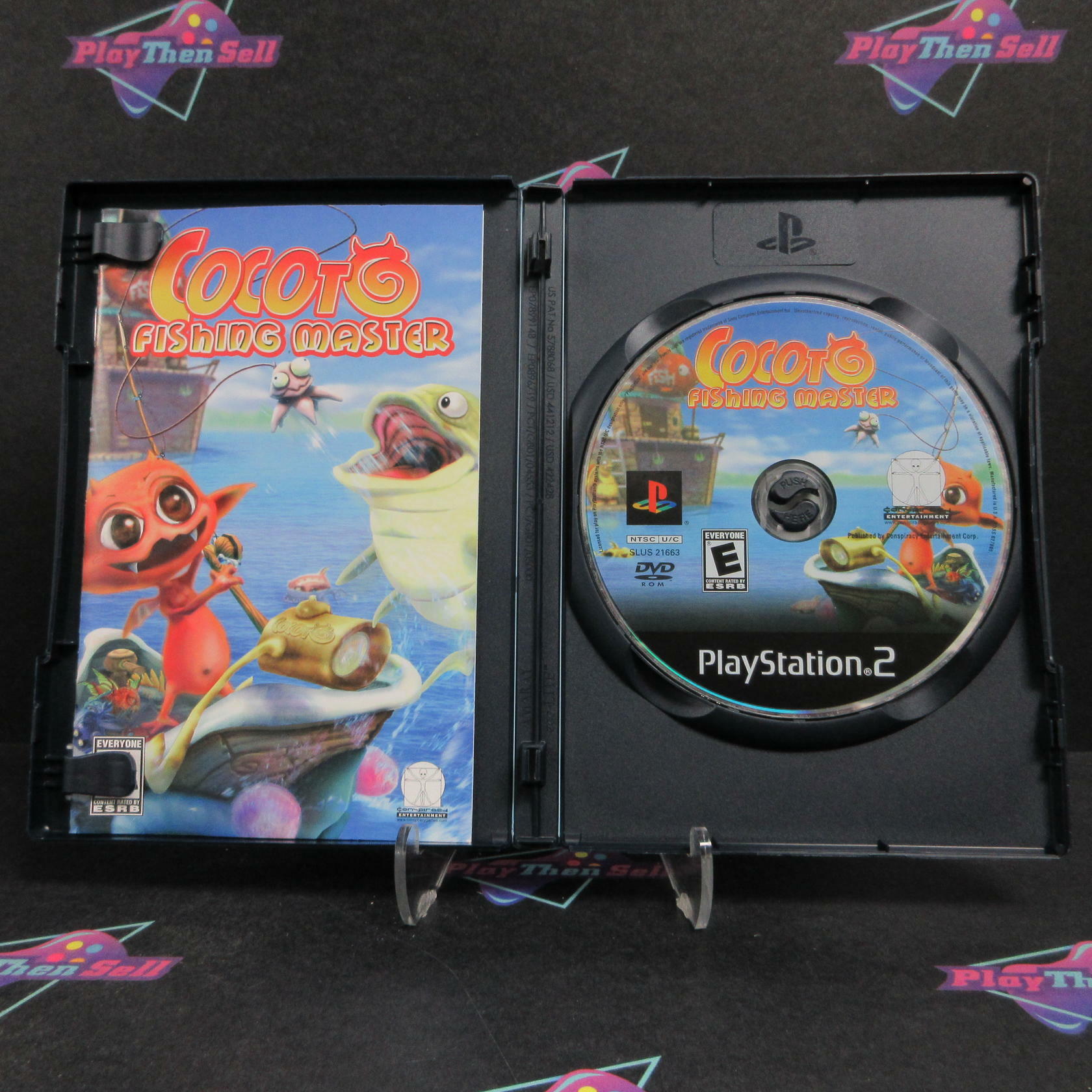 Cocoto Fishing Master PS2 PlayStation 2 Complete - Refurbished