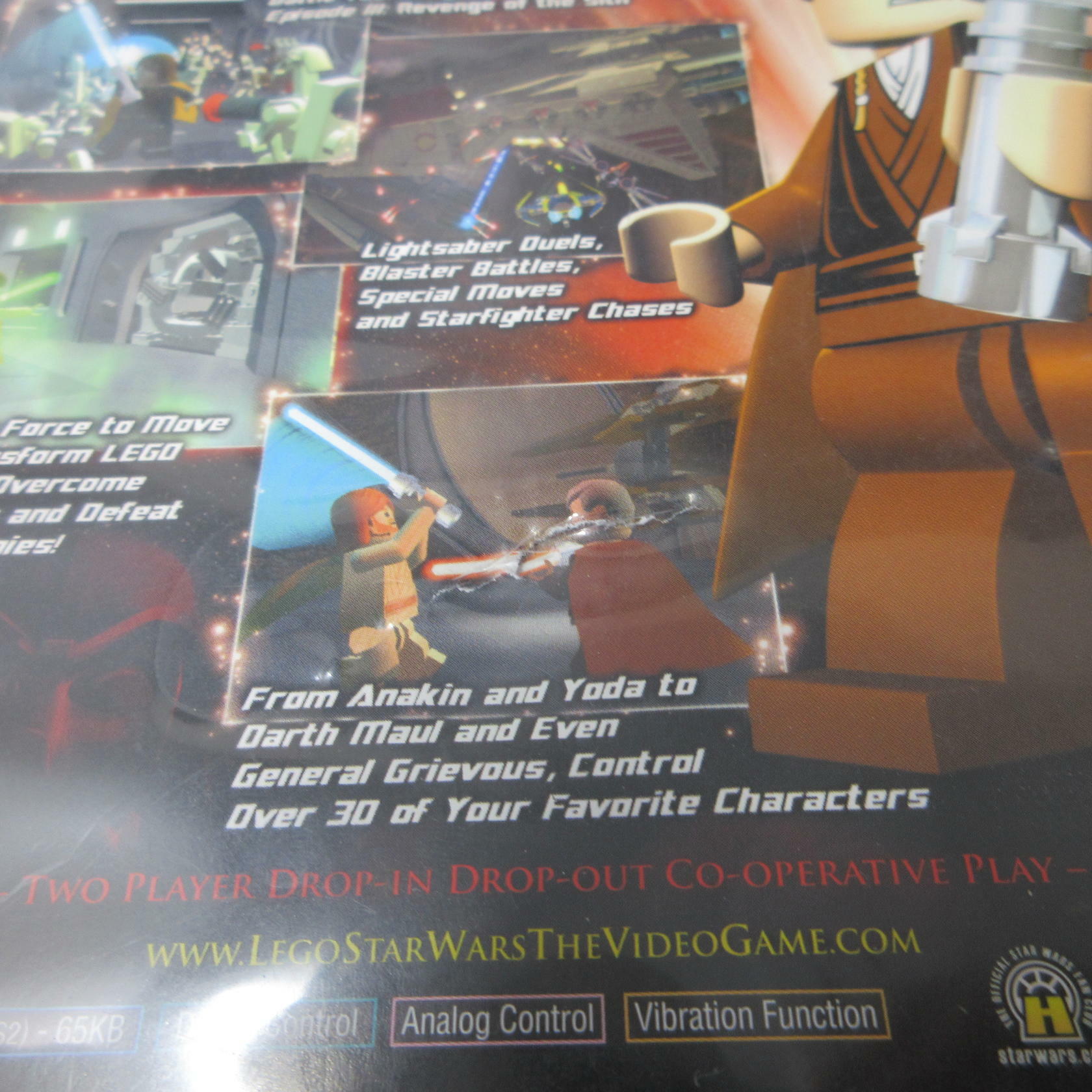 LEGO Star Wars PS2 PlayStation 2 GH Complete - Very Good