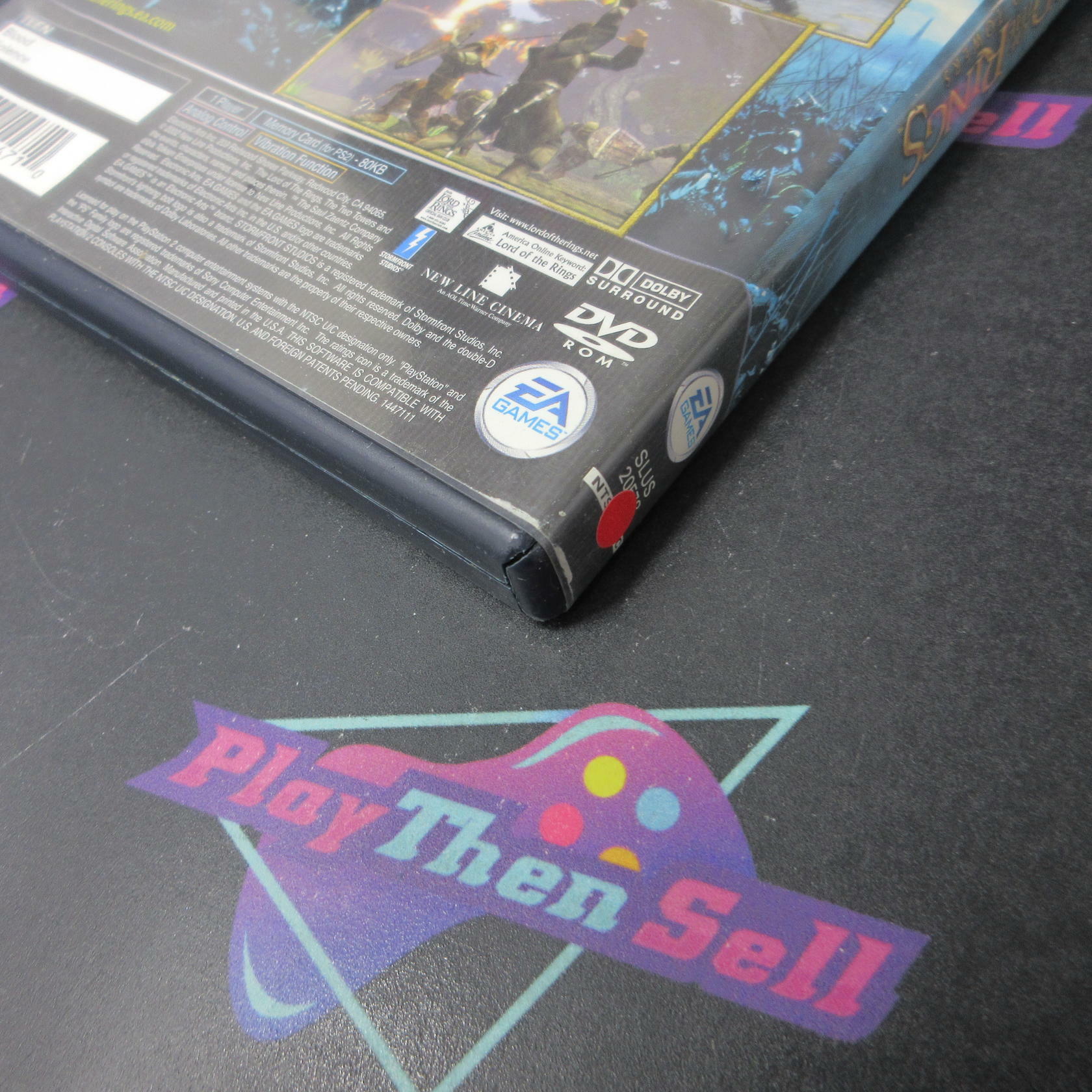 Lord of the Rings The Two Towers PS2 PlayStation 2 Complete - Very Good