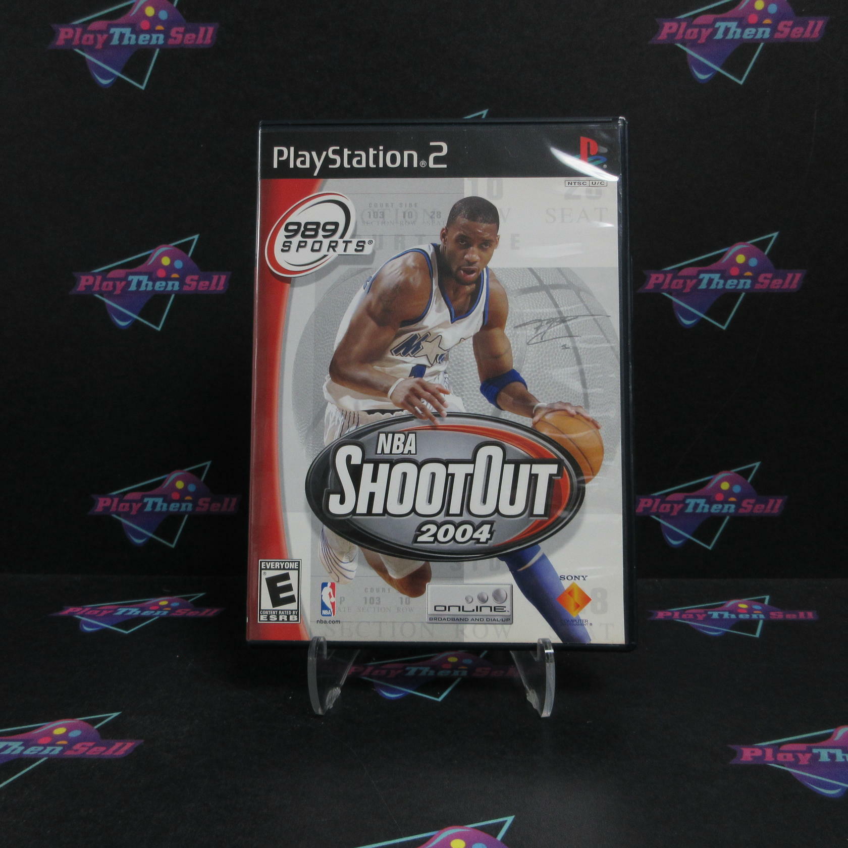 NBA ShootOut 2004 PS2 PlayStation 2 + Reg Card Complete - Refurbished