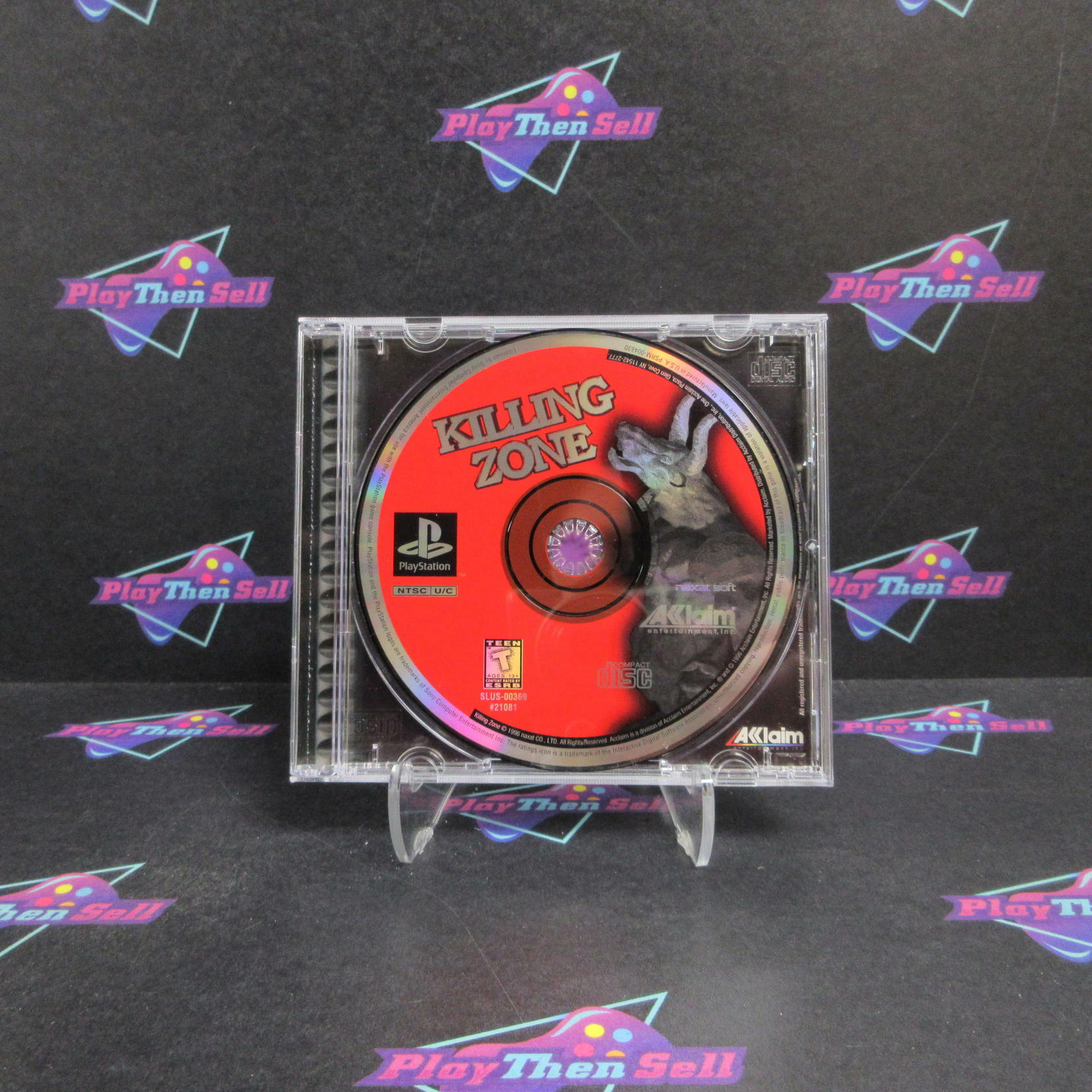 Killing Zone PS1 PlayStation 1 - Very Good