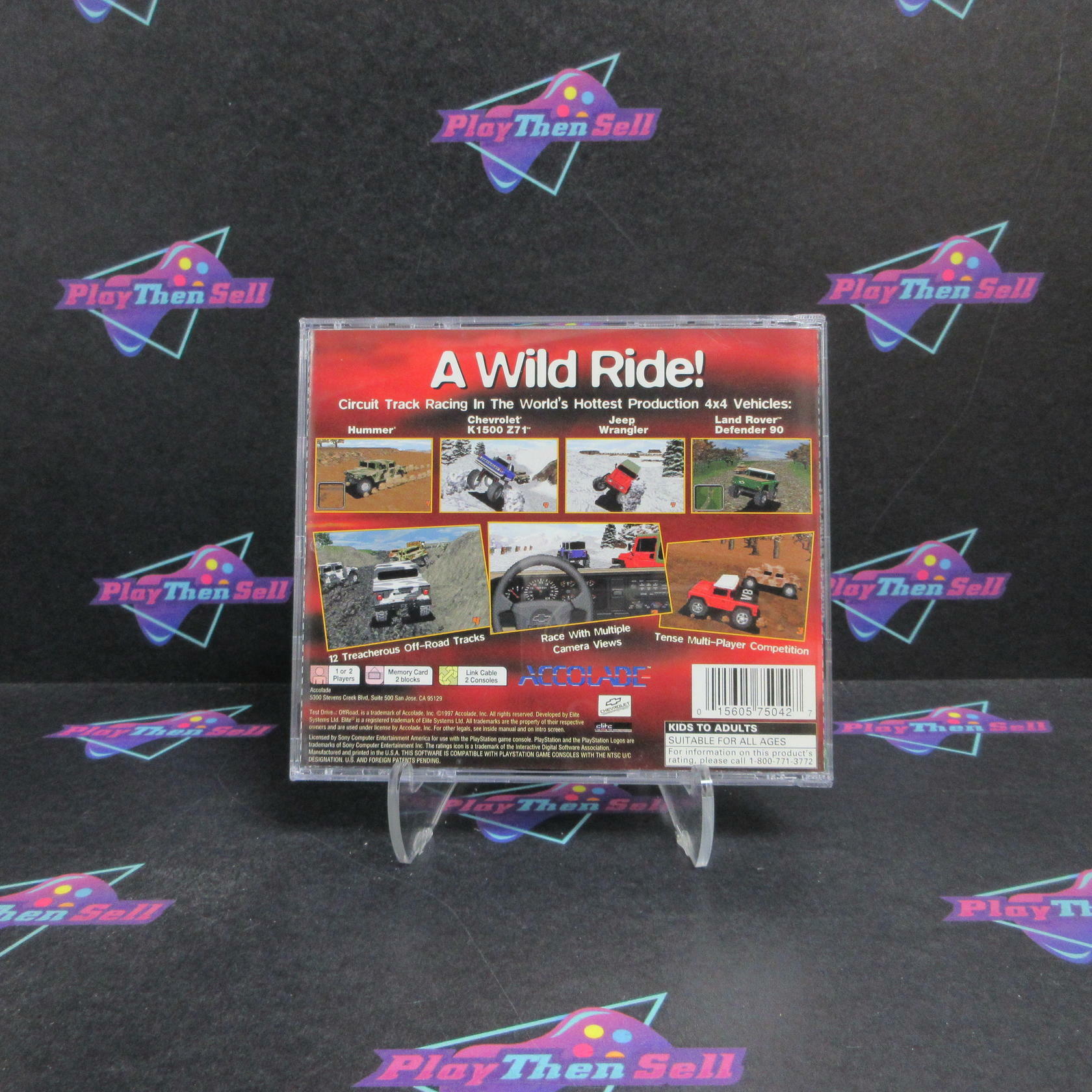 Test Drive Off-Road PS1 PlayStation 1 - Very Good