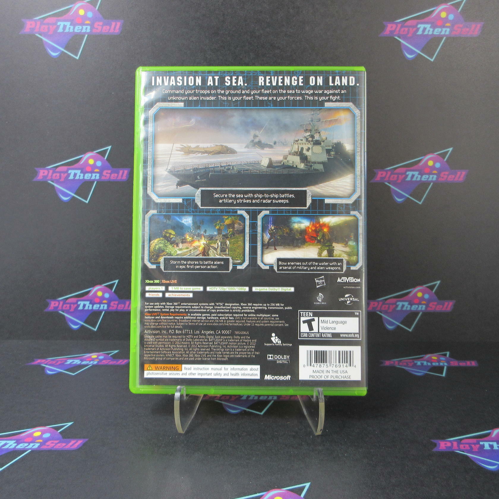 Battleship Xbox 360 Complete - Excellent