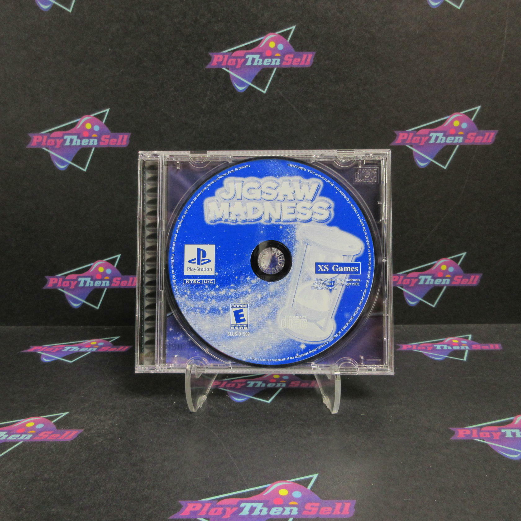 Jigsaw Madness PS1 PlayStation 1 - Very Good