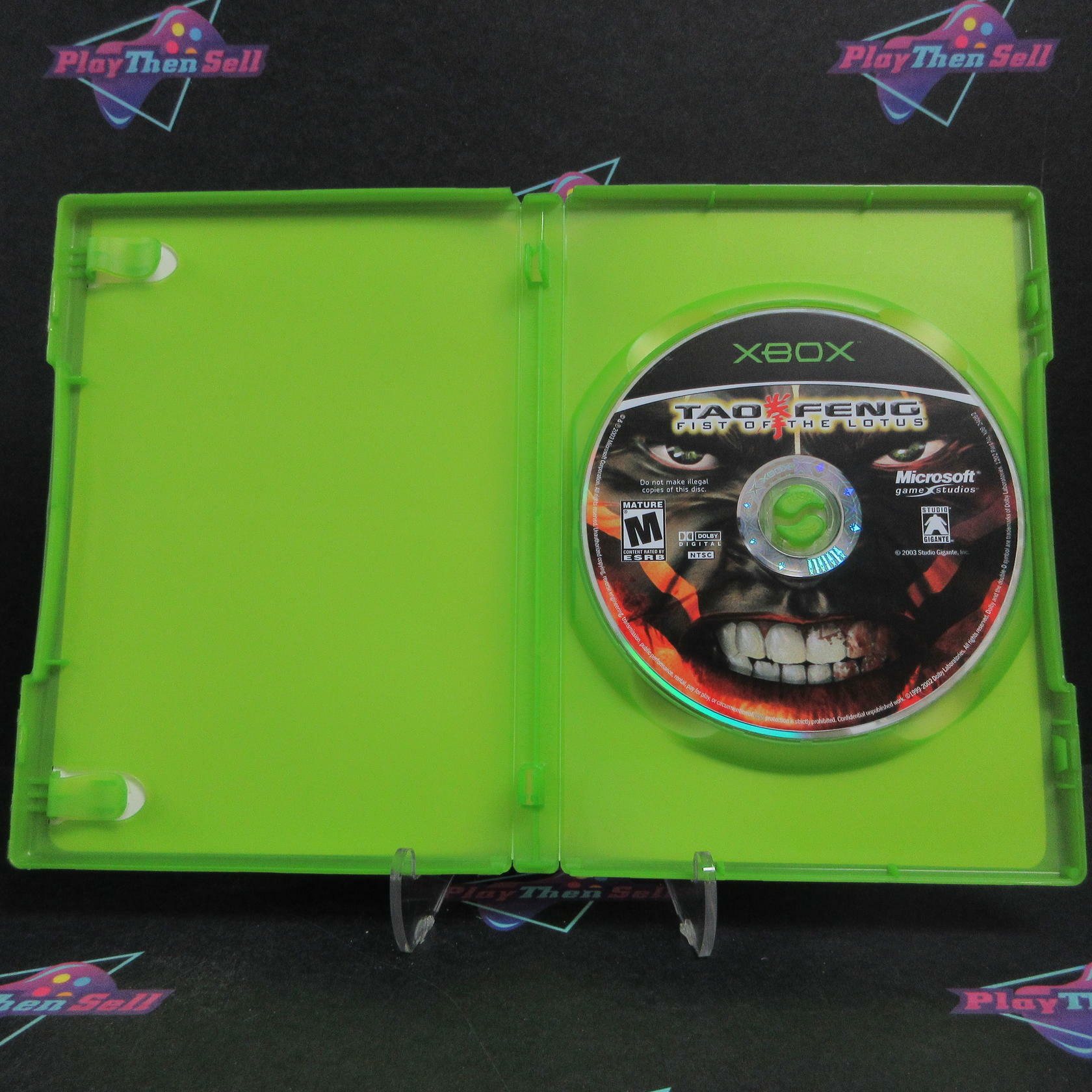 Tao Feng Fist of the Lotus Xbox - Very Good