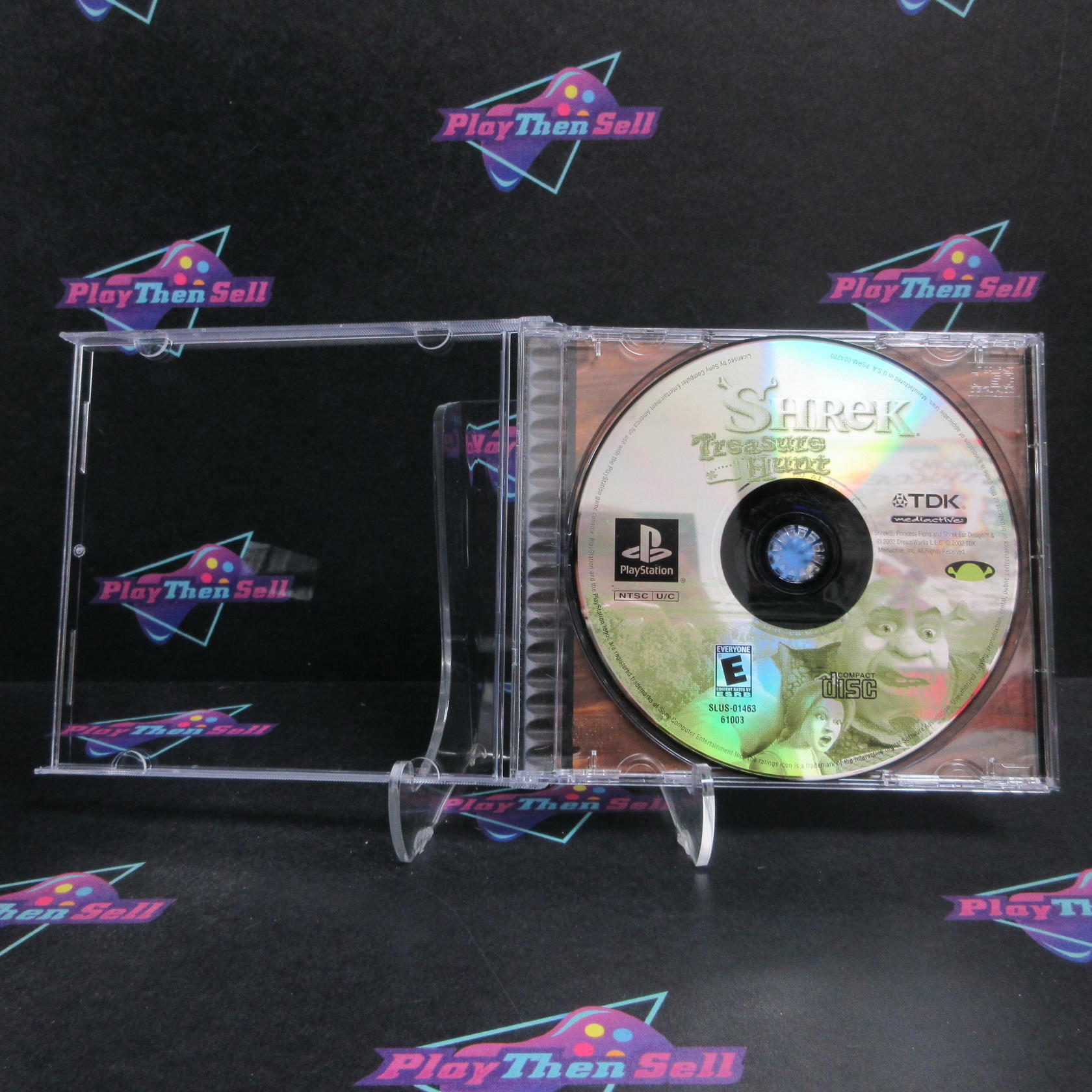 Shrek Treasure Hunt PS1 PlayStation 1 - Very Good
