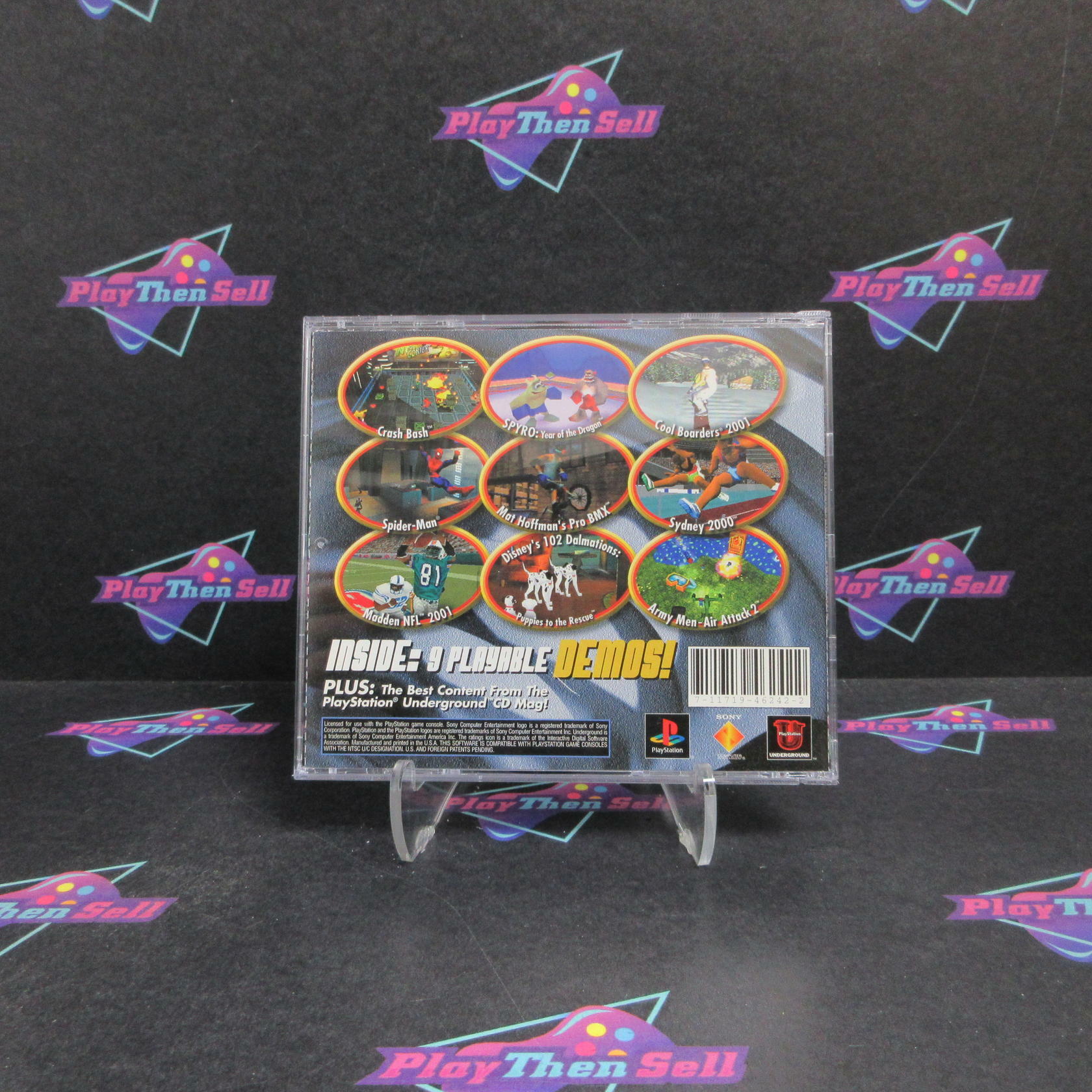 Underground Jampack Winter 2000 PS1 PlayStation 1 - Very Good