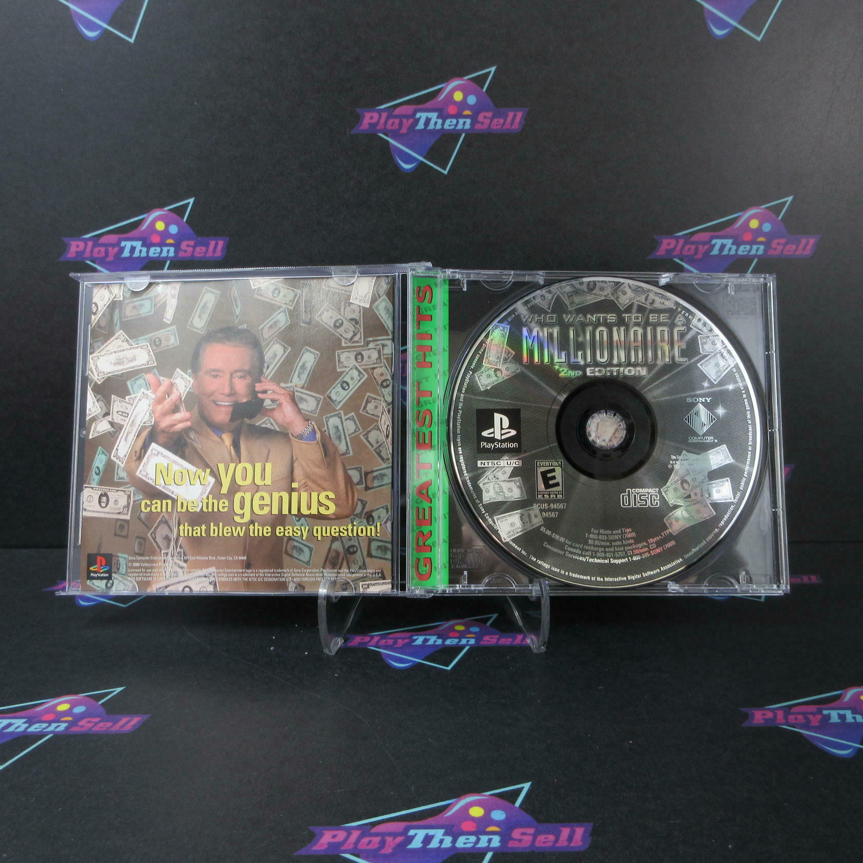 Who Wants To Be A Millionaire 2nd Edition GH PS1 PlayStation 1 - Refurbished