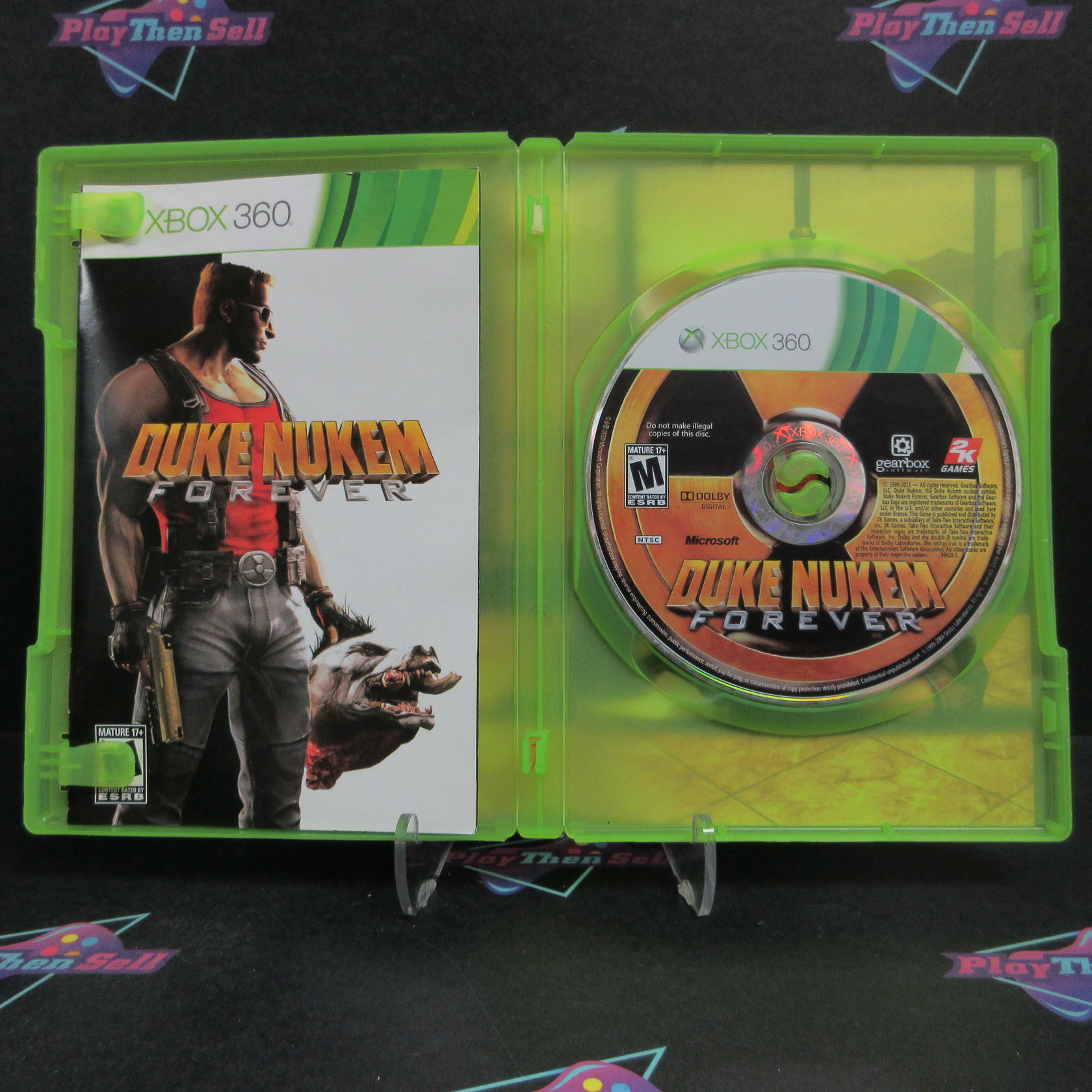 Duke Nukem Forever Xbox 360 Complete - Excellent