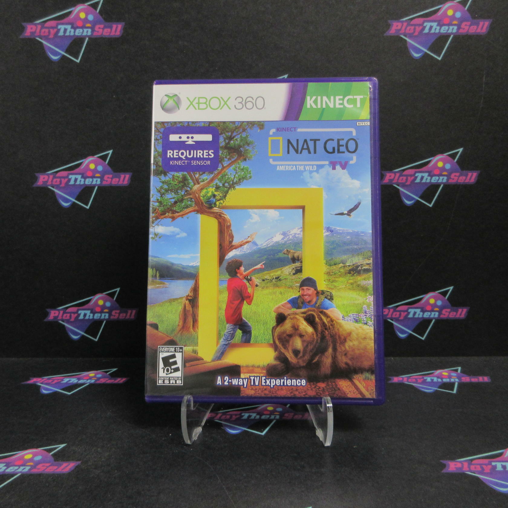 Nat Geo TV America the Wild Xbox 360 Complete - Excellent