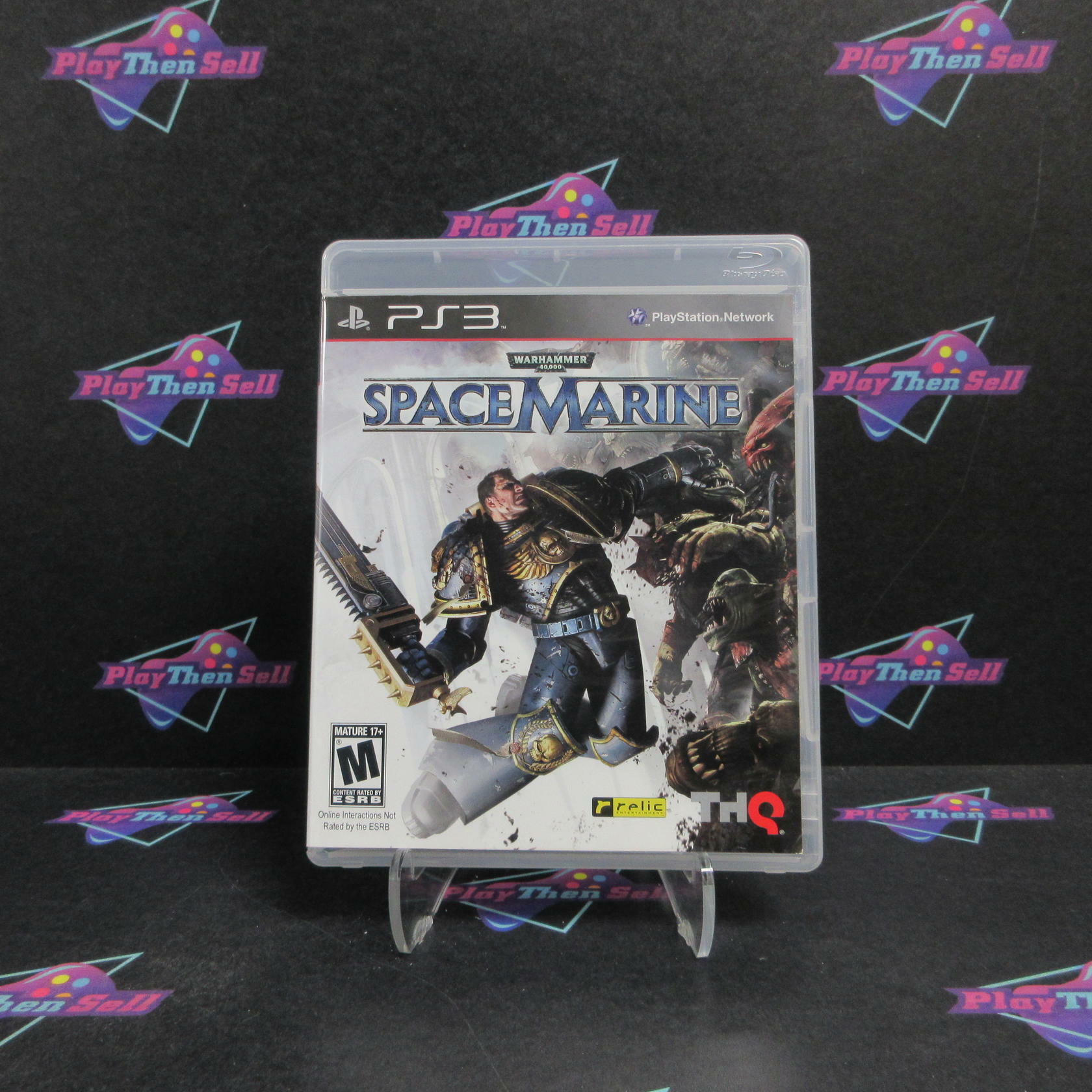Warhammer 40000 Space Marine PS3 PlayStation 3 Complete - Excellent