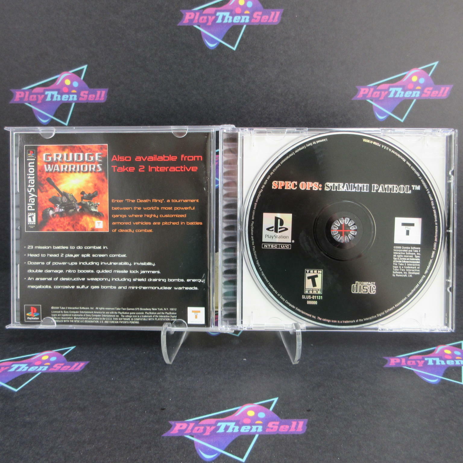 Spec Ops Stealth Patrol PS1 PlayStation 1 Complete - Refurbished
