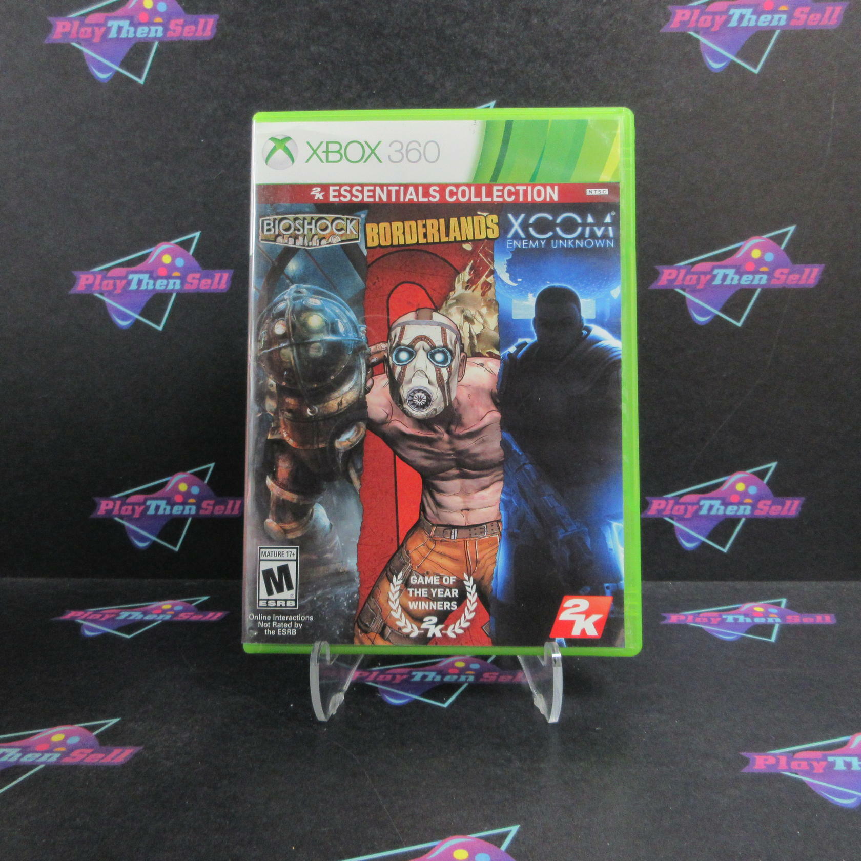 2K Essentials Collection Bioshock/Borderlands/XCOM Xbox 360 Complete - Refurbished