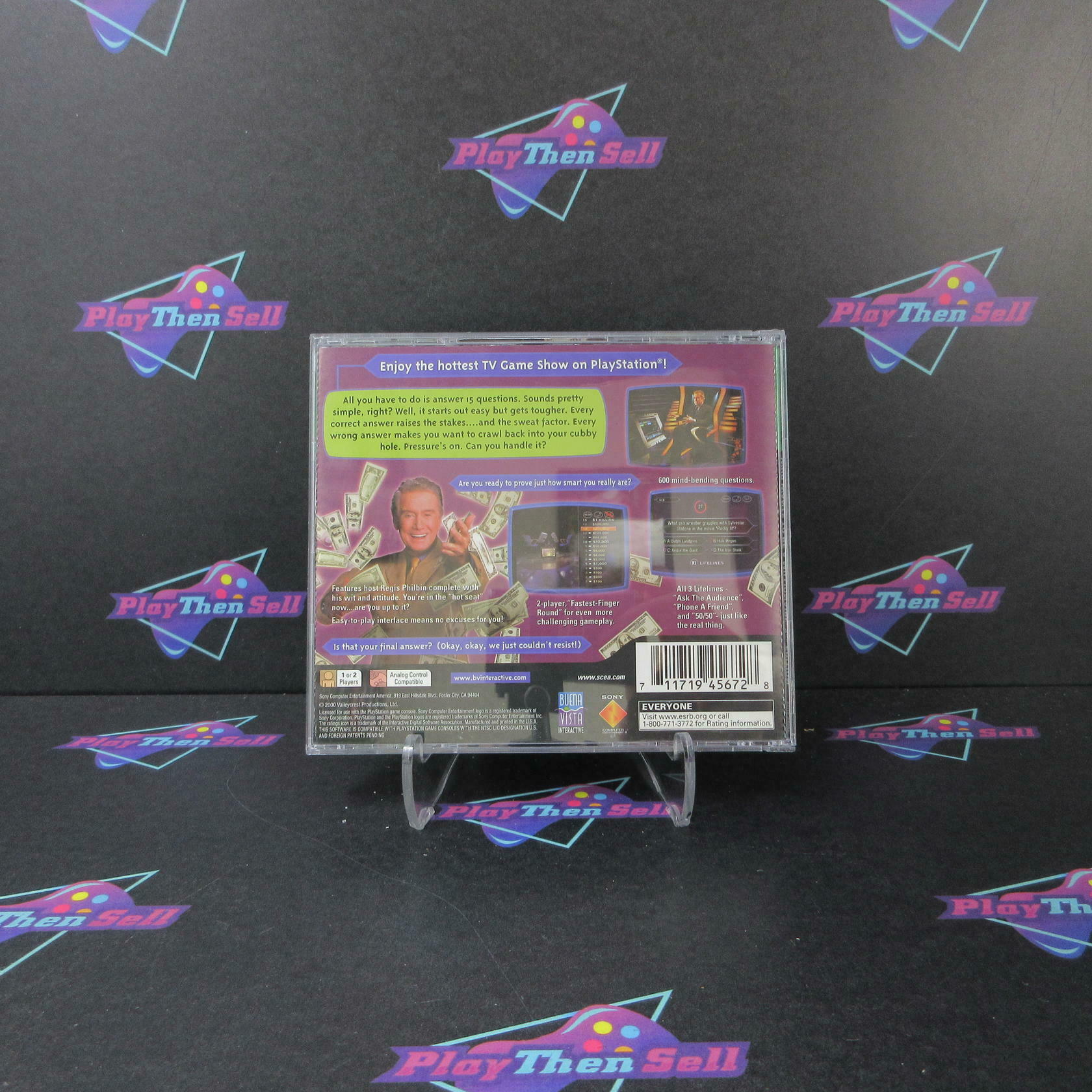 Who Wants To Be A Millionaire 2nd Edition GH PS1 PlayStation 1 - Refurbished