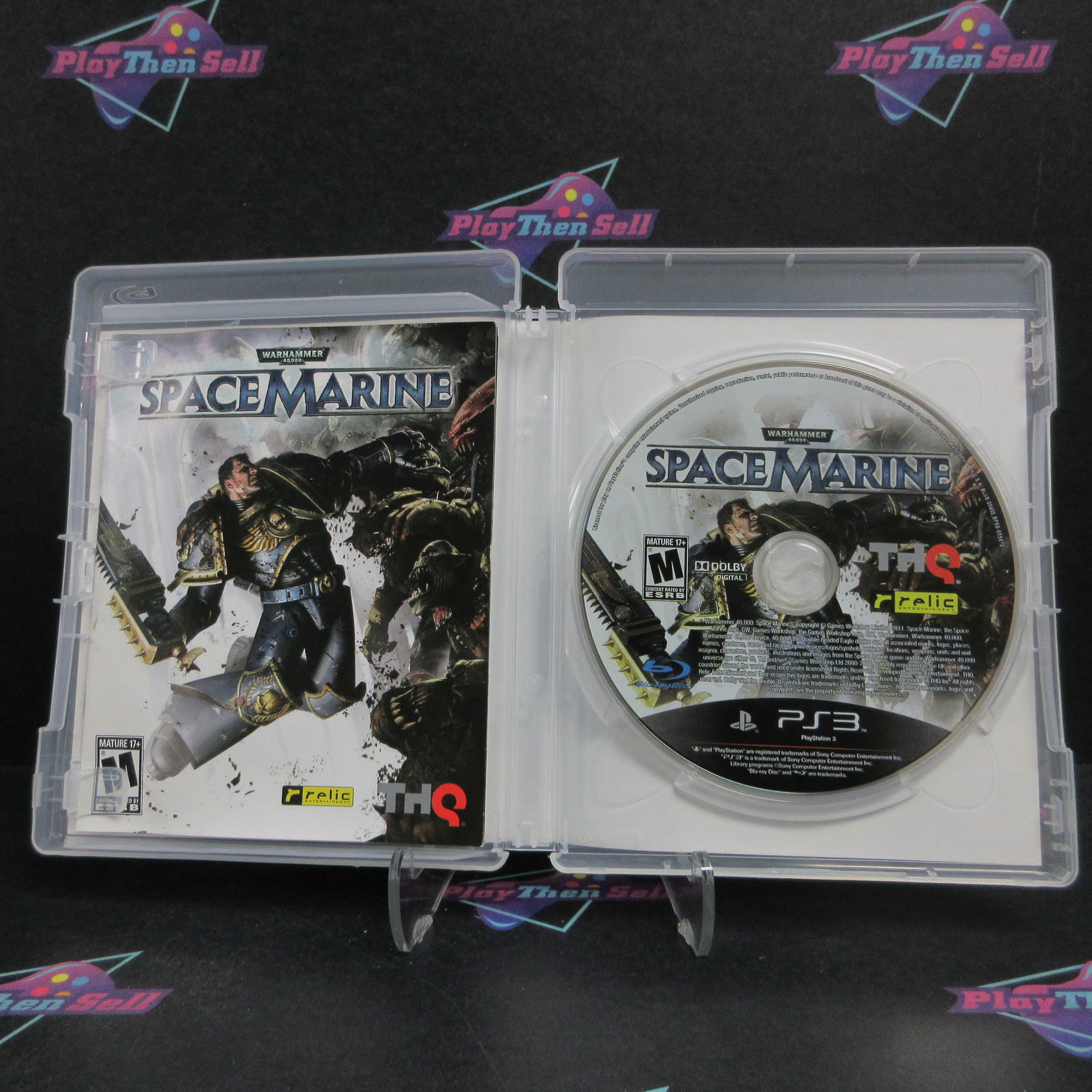 Warhammer 40000 Space Marine PS3 PlayStation 3 Complete - Excellent
