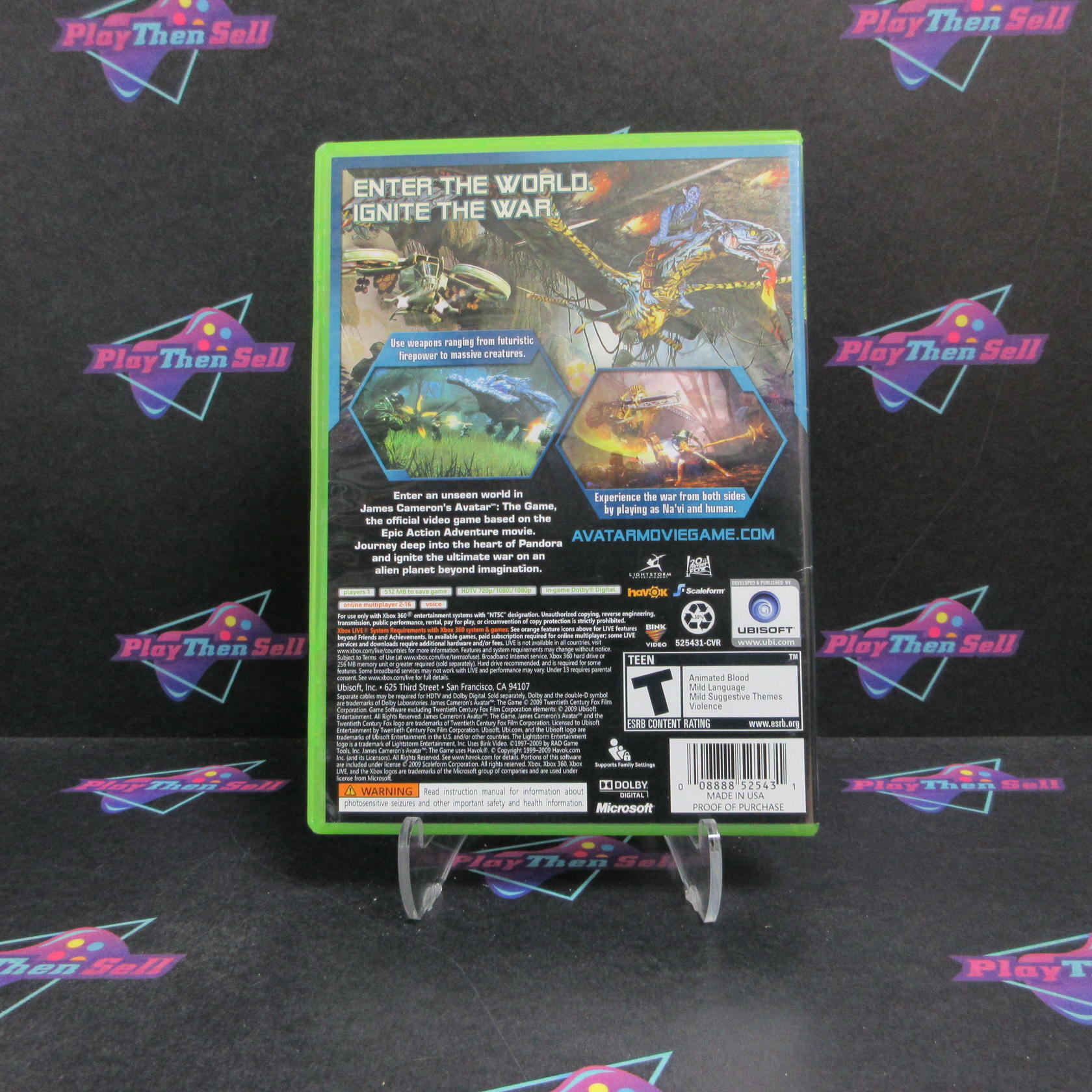 Avatar Xbox 360 Complete - Excellent