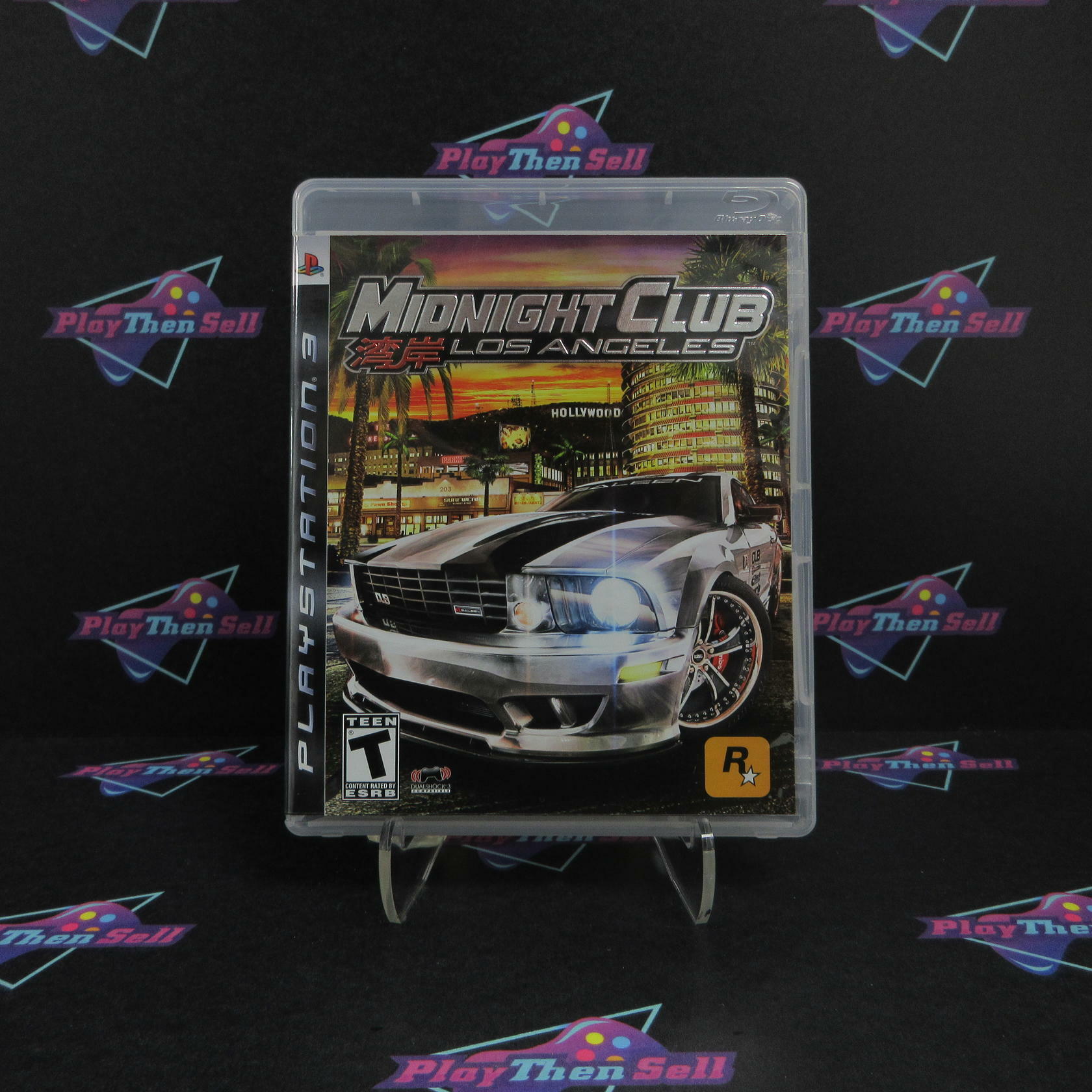 Midnight Club Los Angeles PS3 PlayStation 3 + Map Complete - Excellent