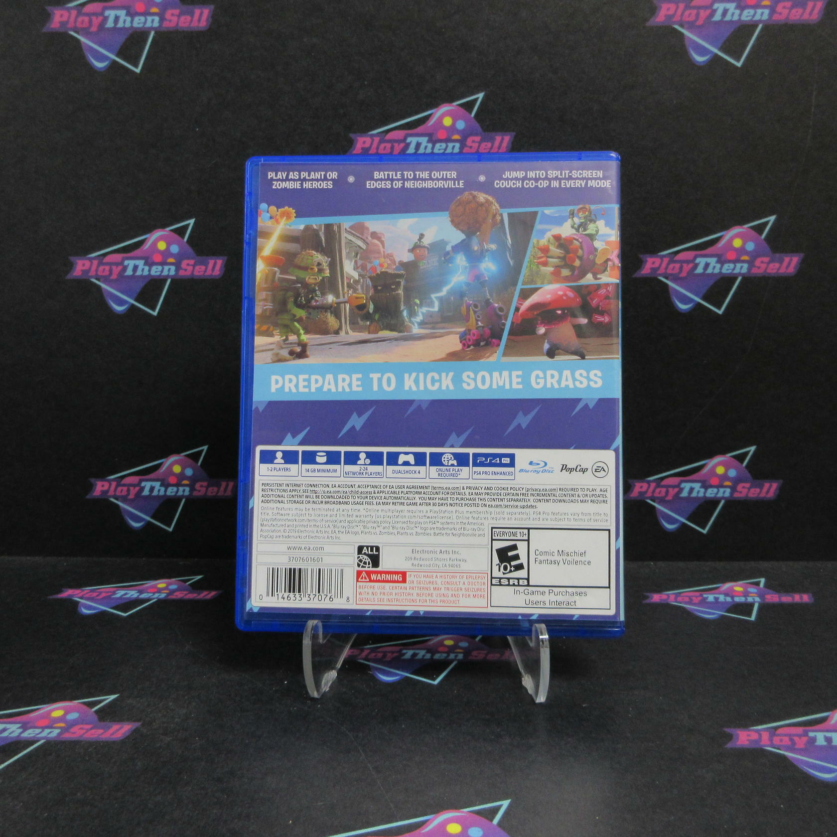 Plants Vs. Zombies Battle for Neighborville PS4 PlayStation 4 CIB - Very Good