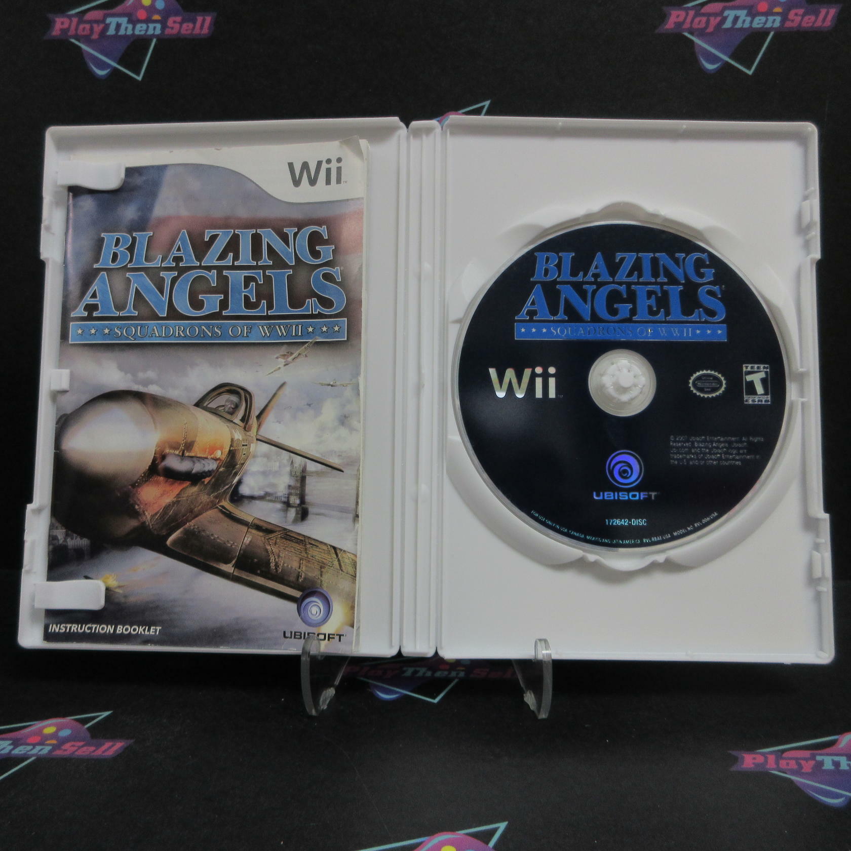Blazing Angels Squadrons of WWII Nintendo Wii Complete - Very Good