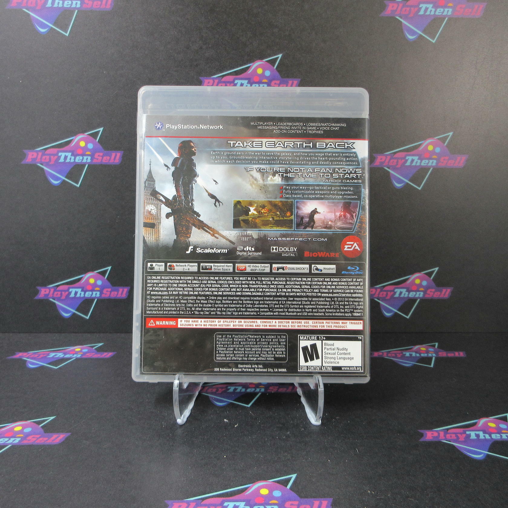 Mass Effect 3 PS3 PlayStation 3 Complete - Very Good