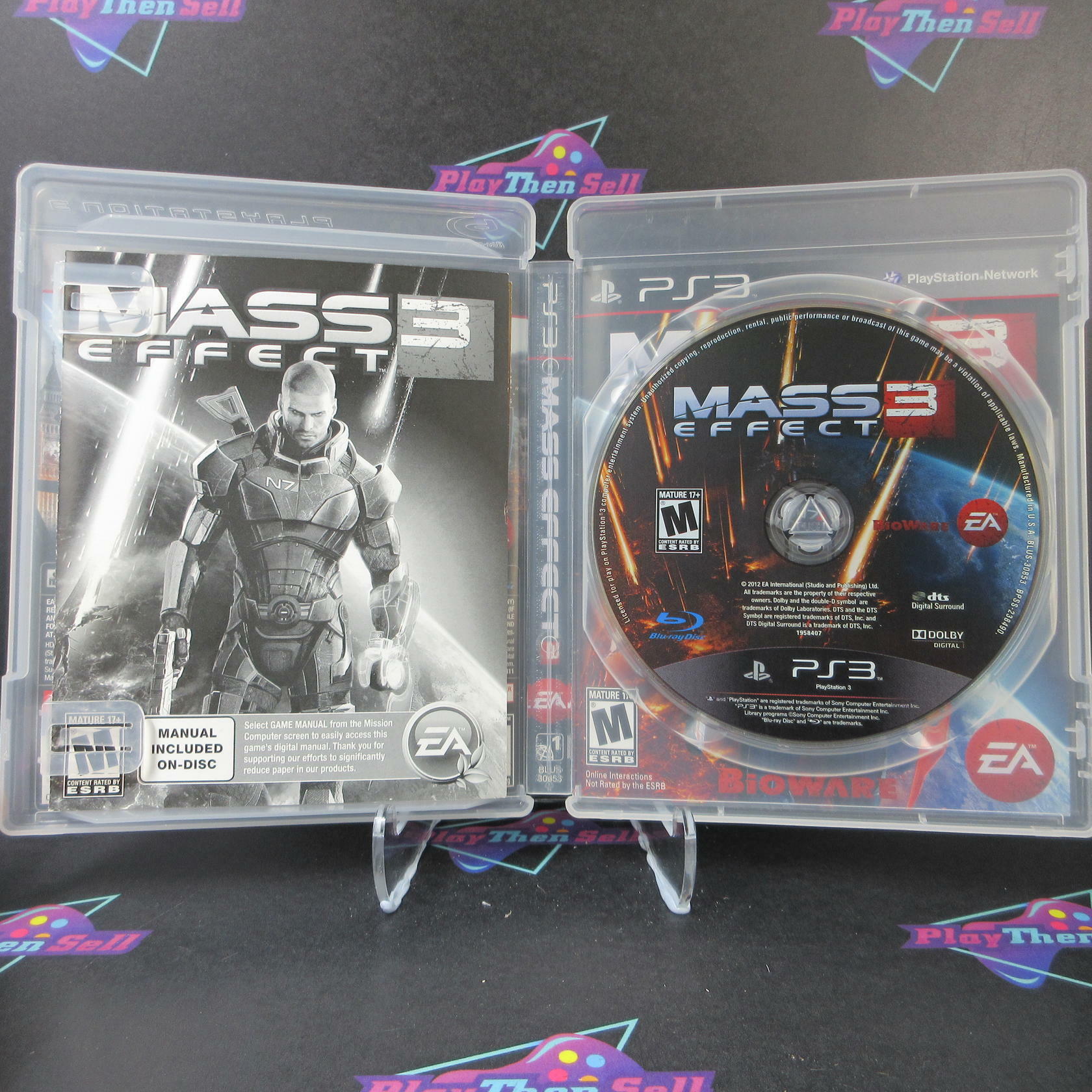 Mass Effect 3 PS3 PlayStation 3 Complete - Very Good