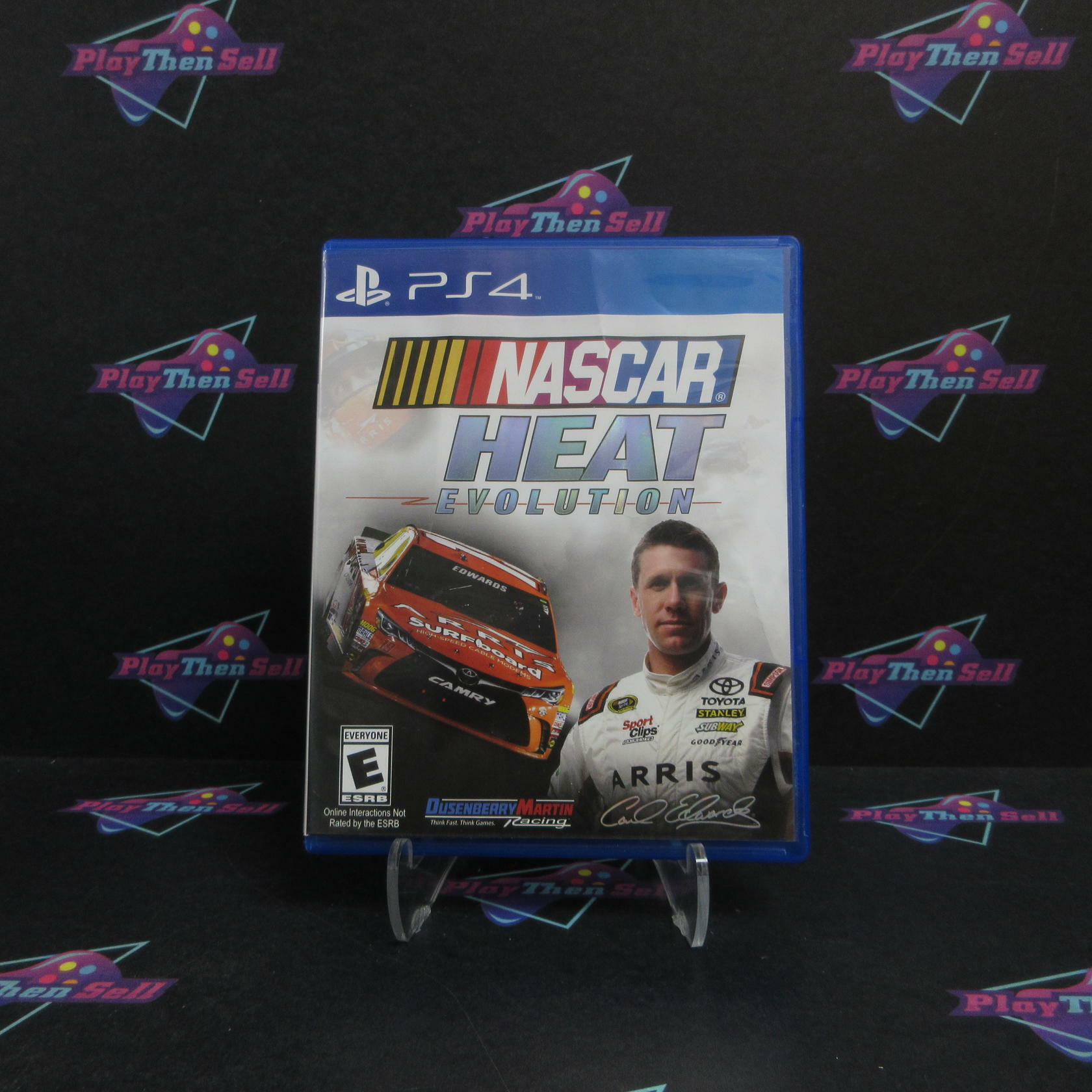 NASCAR Heat Evolution PS4 PlayStation 4 Complete - Very Good