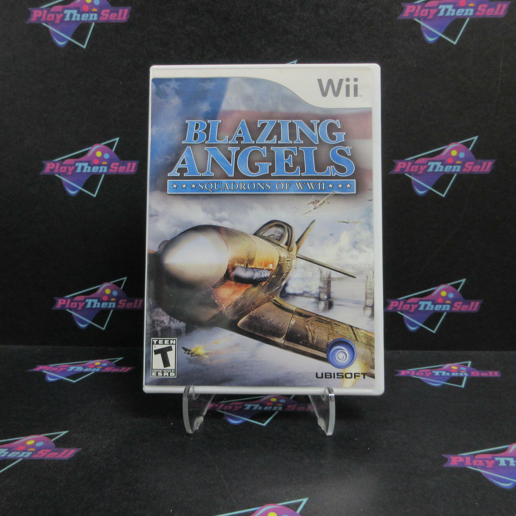 Blazing Angels Squadrons of WWII Nintendo Wii Complete - Very Good