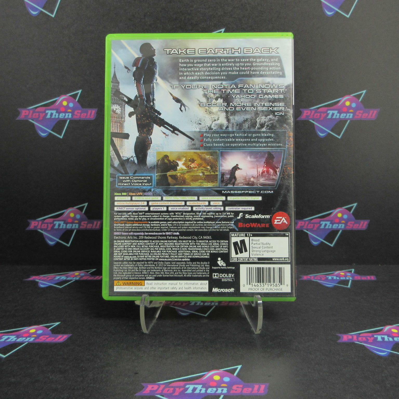 Mass Effect 3 Xbox 360 Complete - Very Good