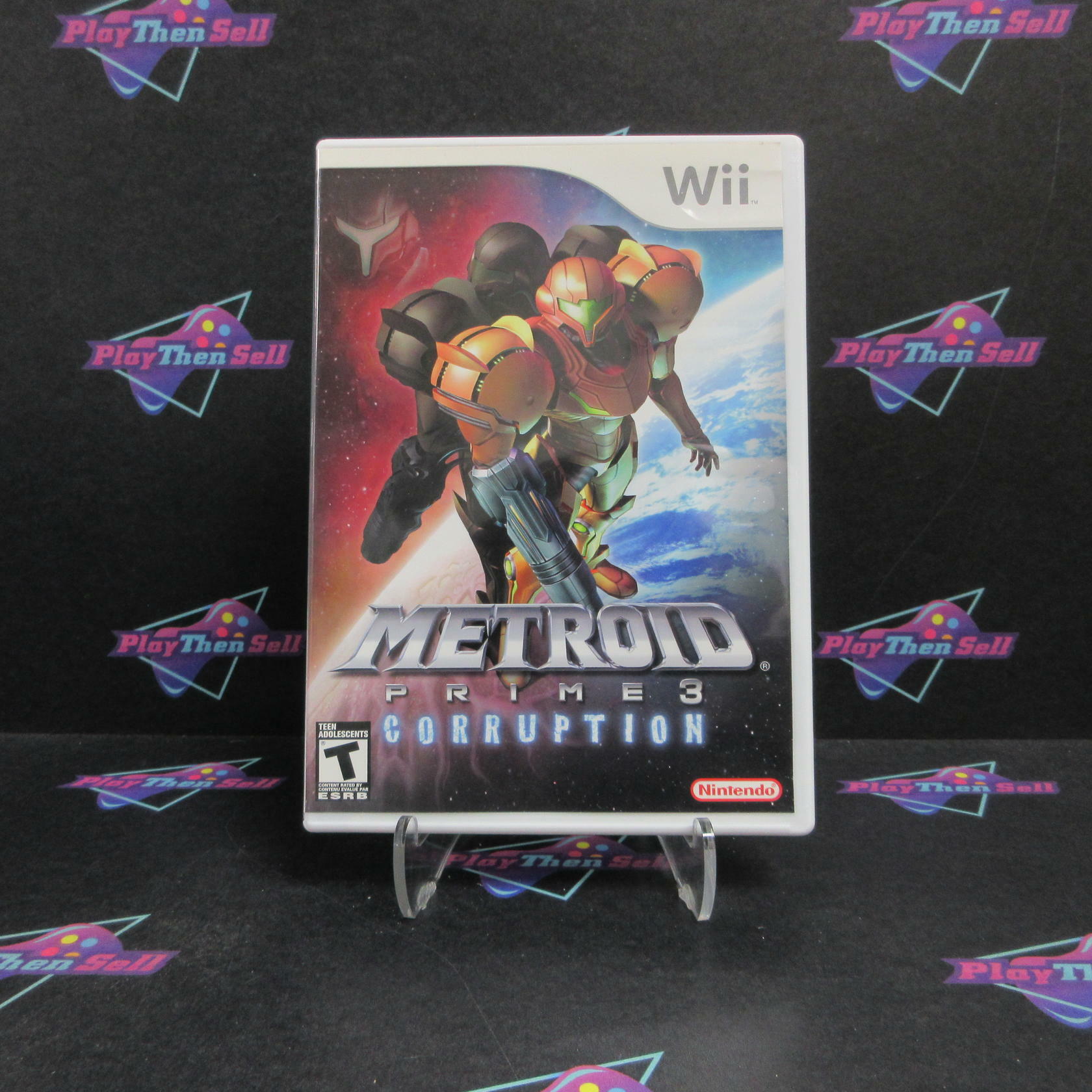 Metroid Prime 3 Corruption Nintendo Wii Complete - Very Good