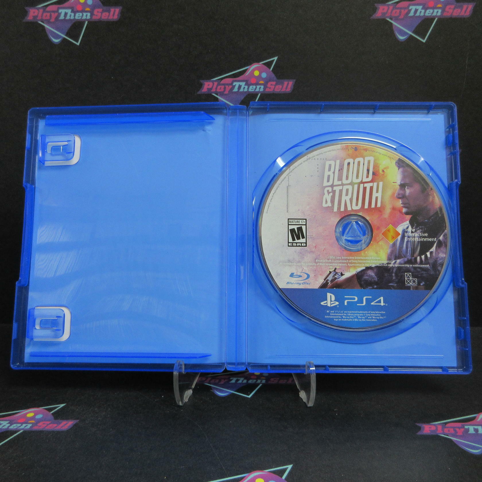 Blood & Truth PS4 PlayStation 4 PSVR - Very Good