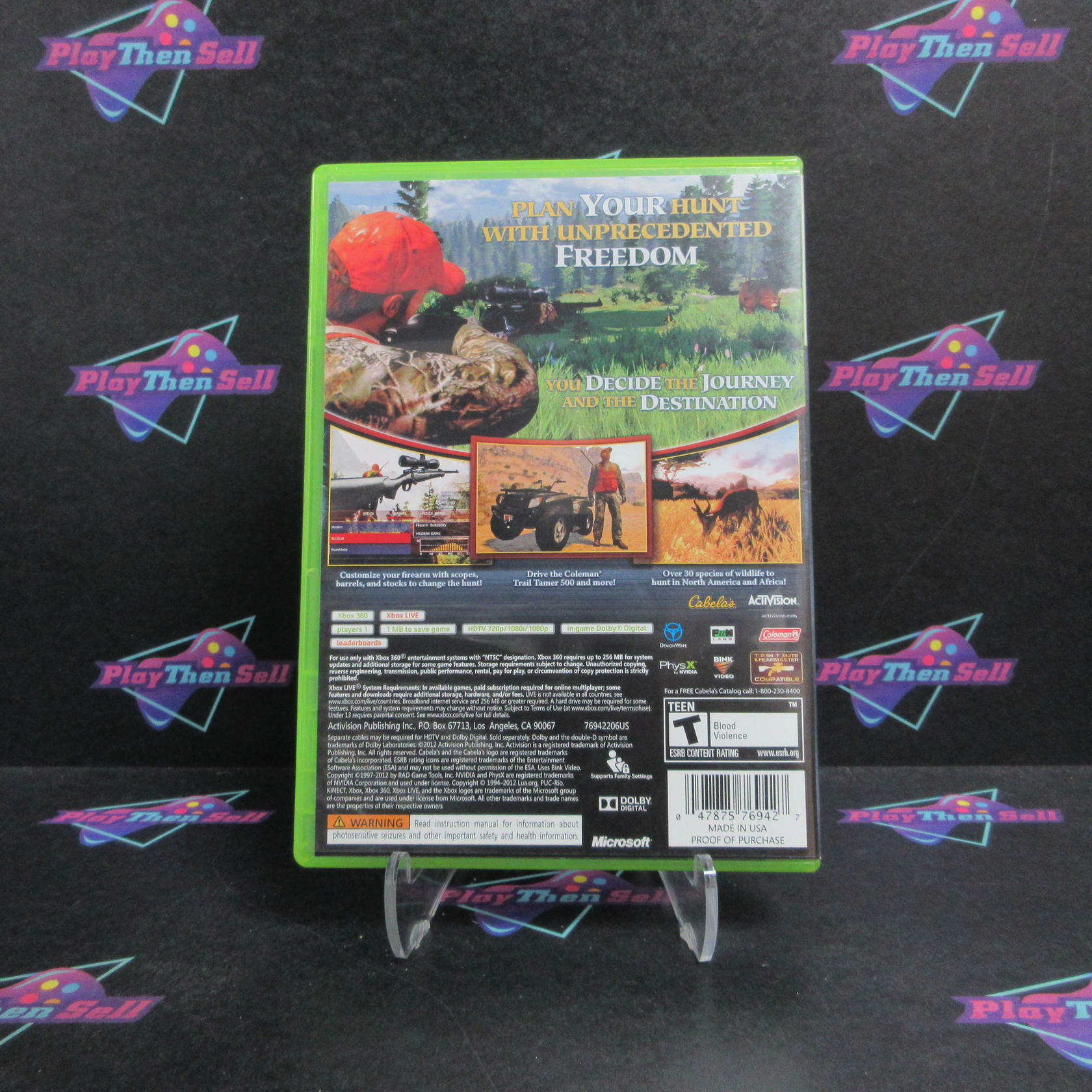 Cabela's Hunting Expeditions Xbox 360 Complete - Very Good