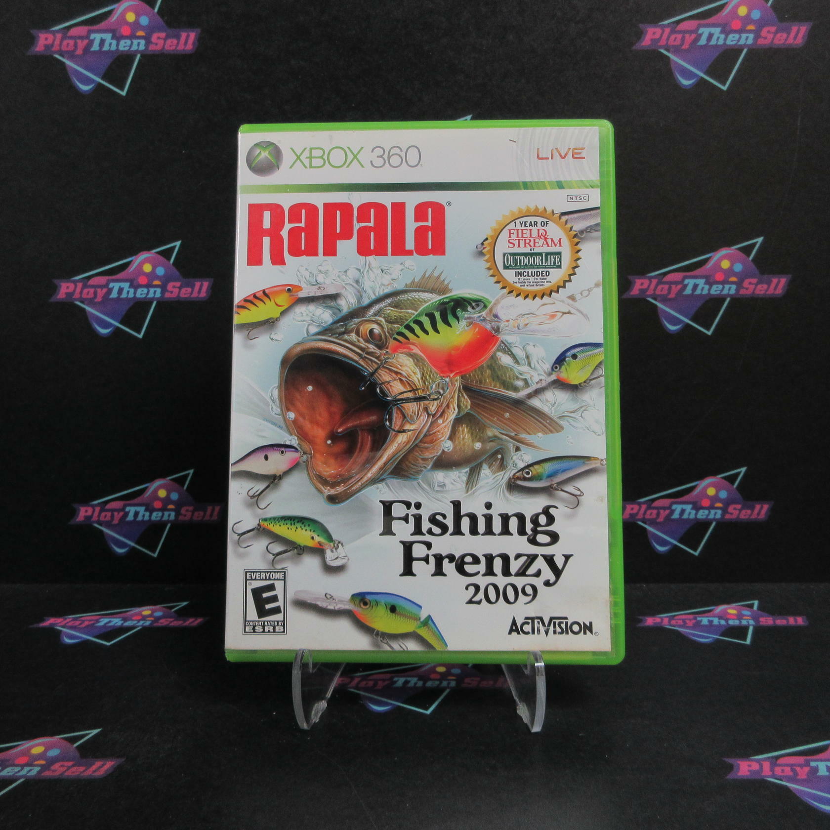 Rapala Fishing Frenzy 2009 Xbox 360 Complete - Very Good