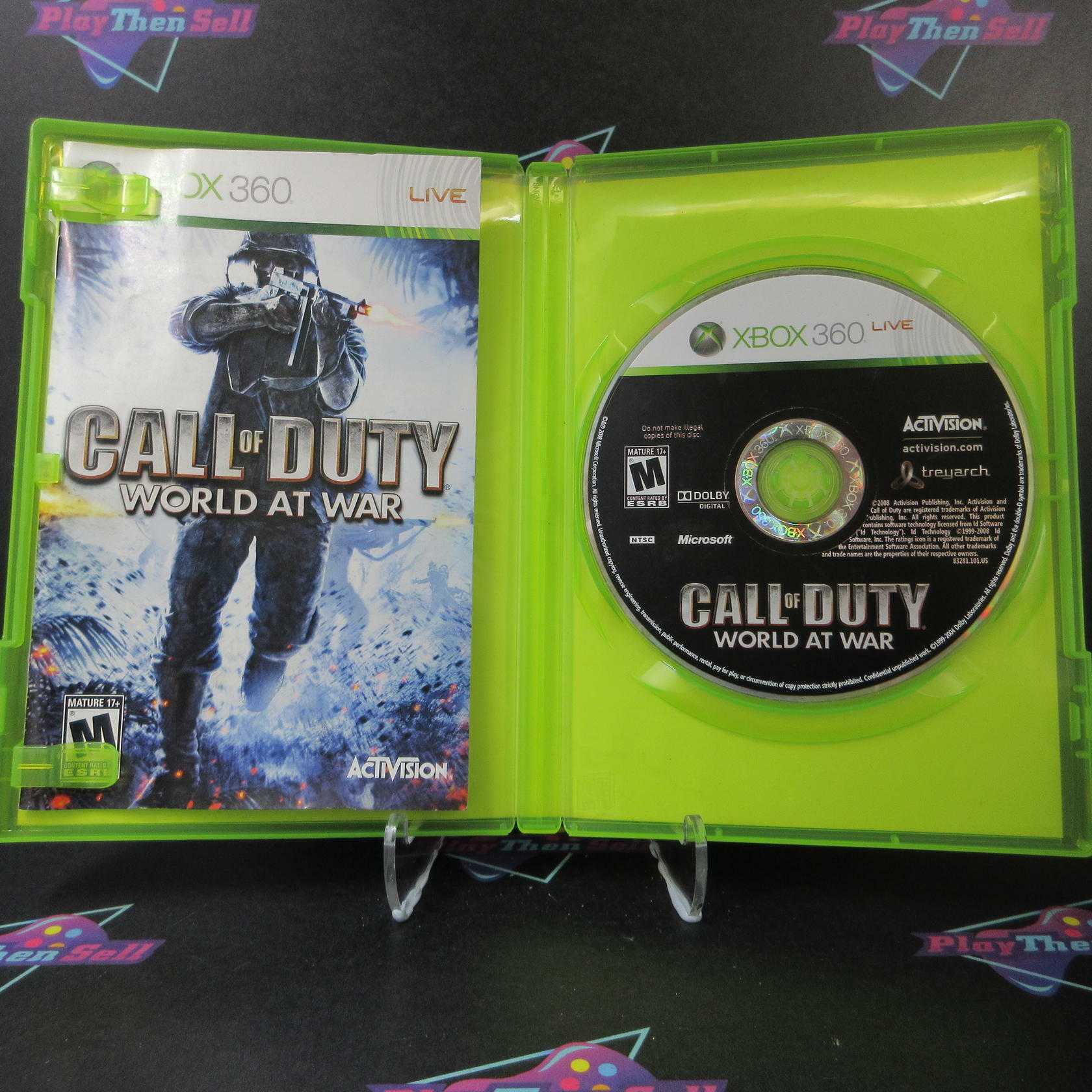 Call of Duty World at War Xbox 360 Complete - Very Good
