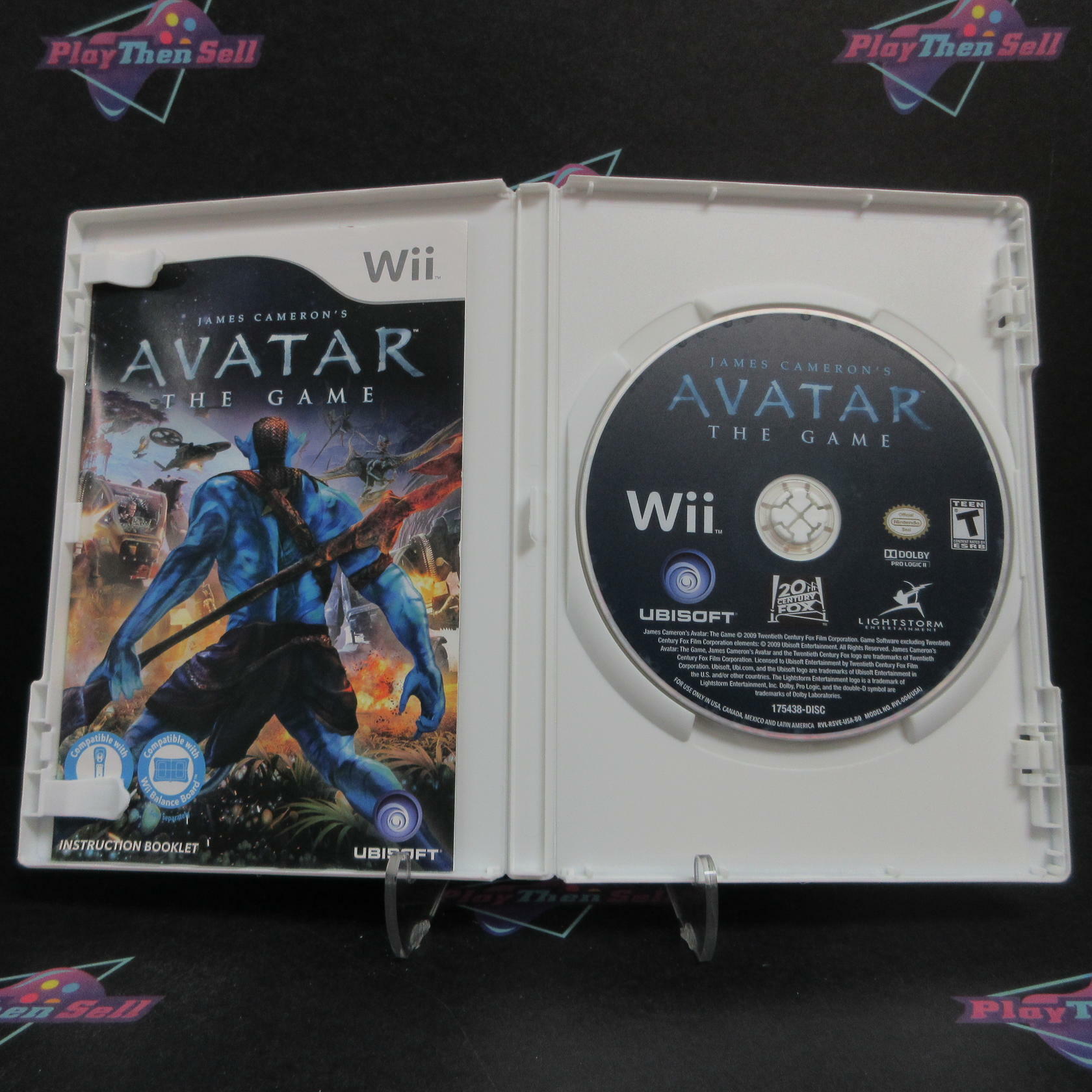Avatar The Game Nintendo Wii Complete - Very Good