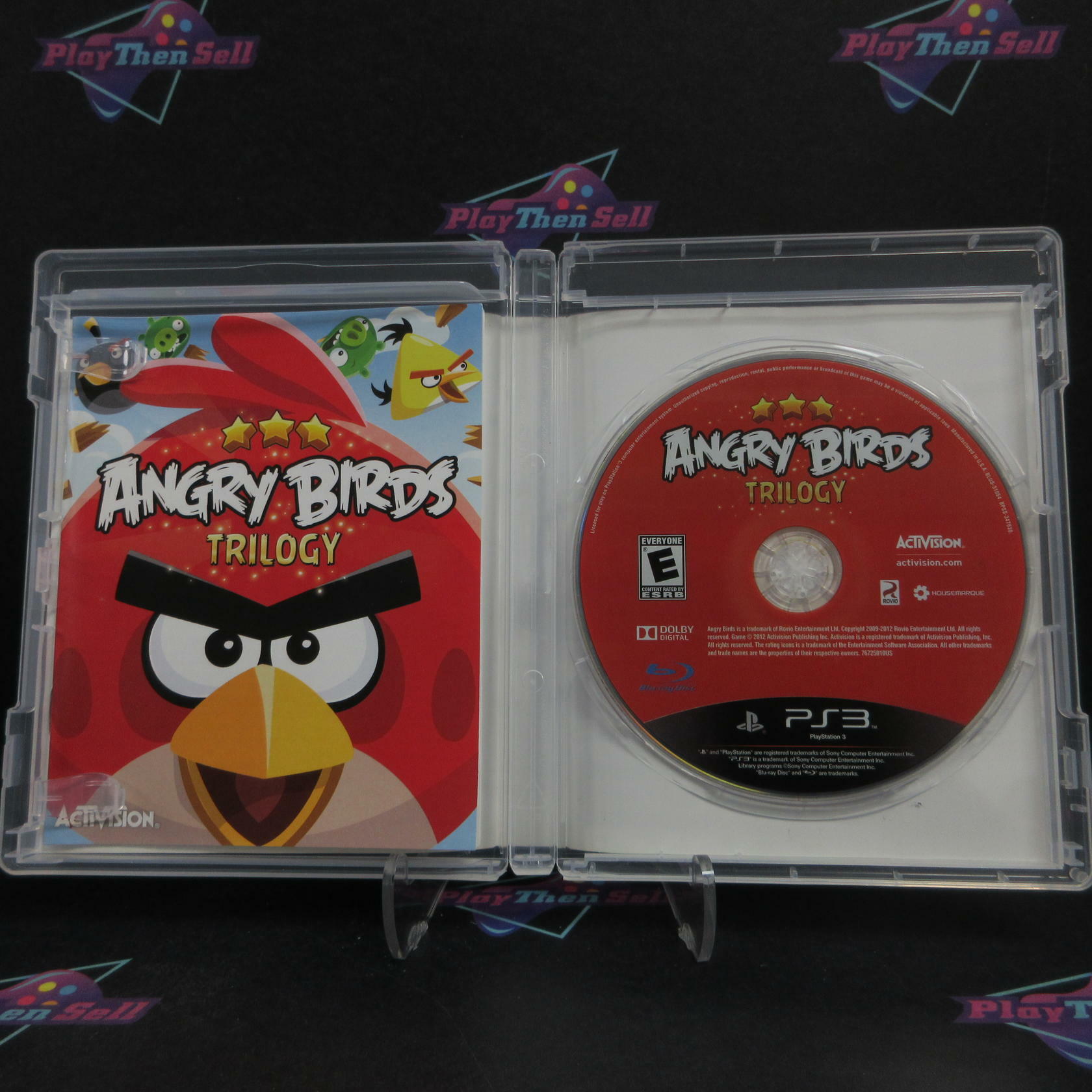 Angry Birds Trilogy PS3 PlayStation 3 Complete - Excellent