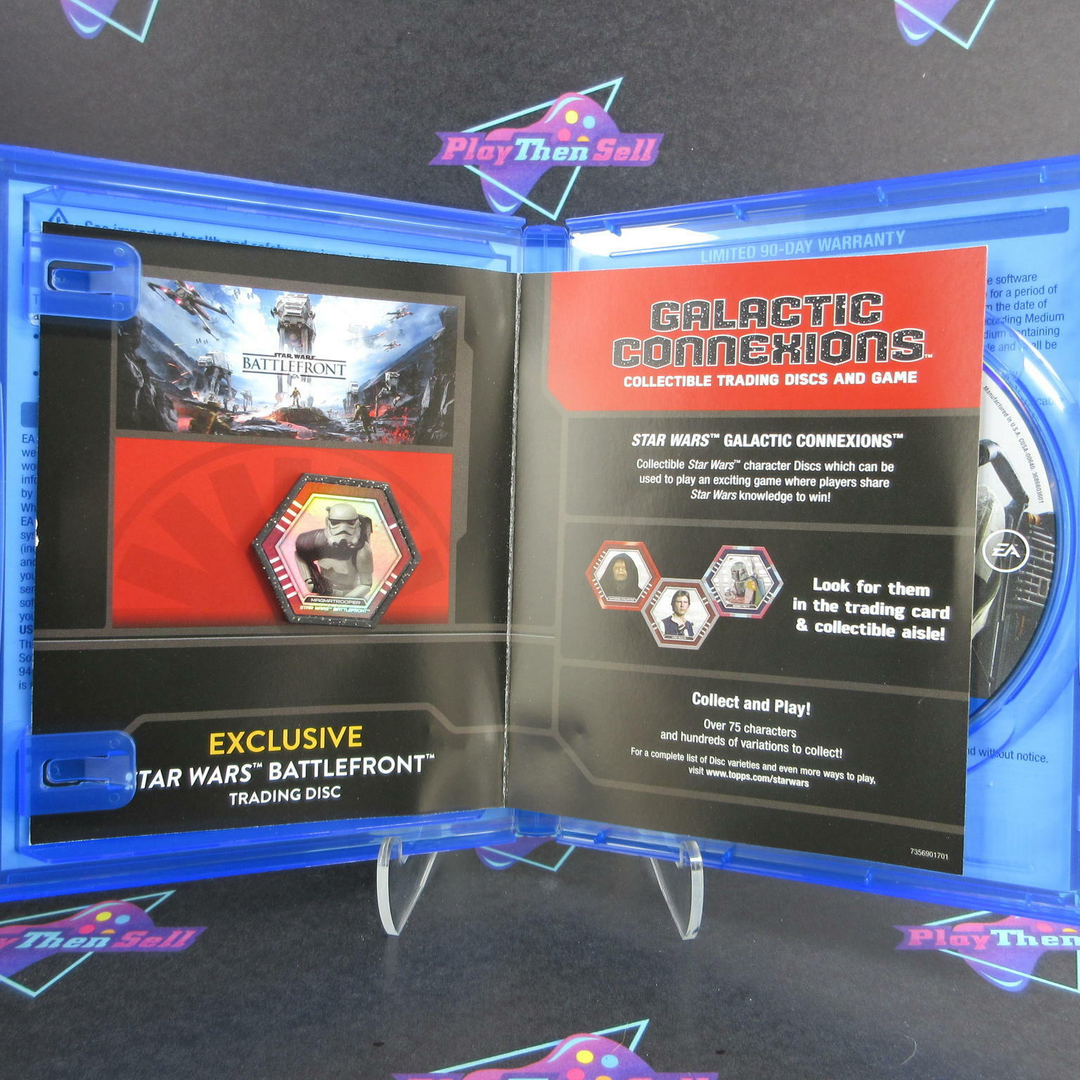 Star Wars Battlefront Walmart Ed PS4 PlayStation 4 + Trading Disc - Refurbished