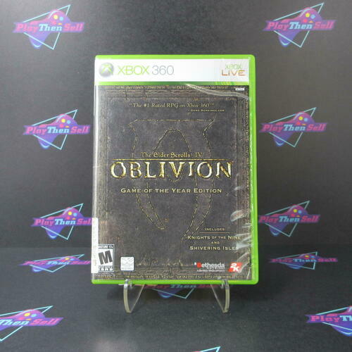 The Elder Scrolls IV Oblivion GOTY Edition Xbox 360 Complete - Very Good