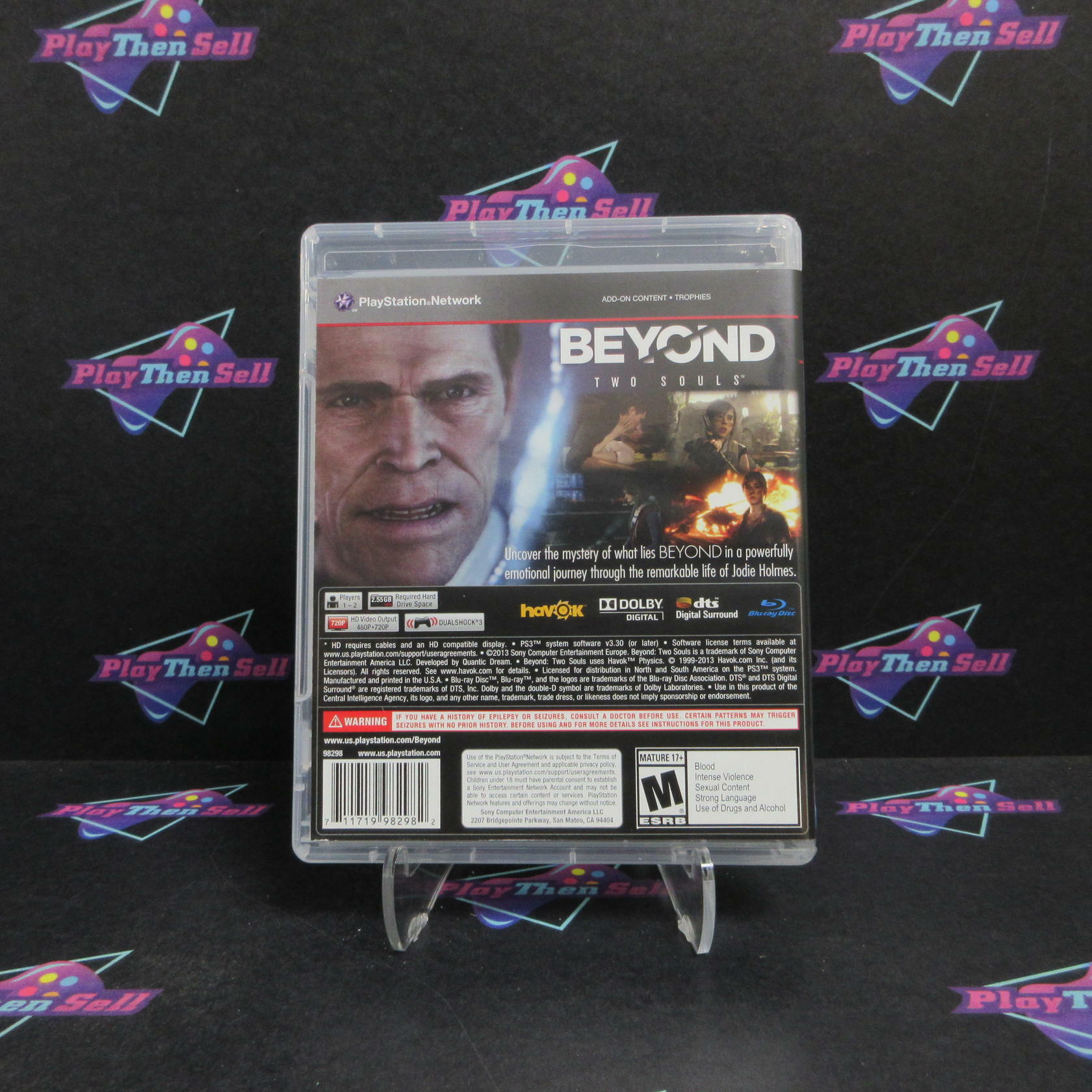 Beyond Two Souls PS3 PlayStation 3 Complete - Excellent