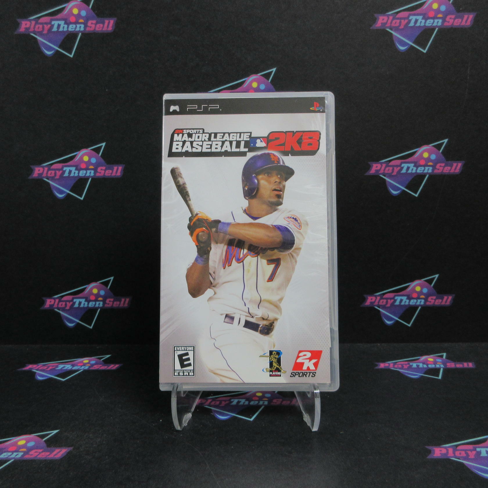 Major League Baseball 2K8 Sony PSP Clear UMD Complete - Refurbished