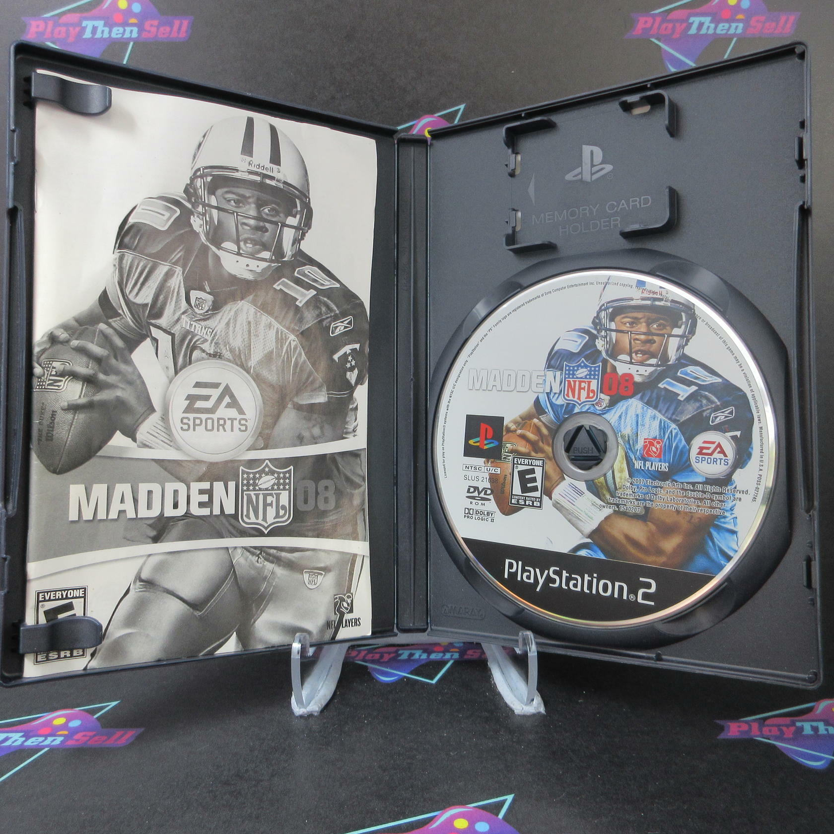 Madden NFL 08 PS2 PlayStation 2 Complete - Very Good