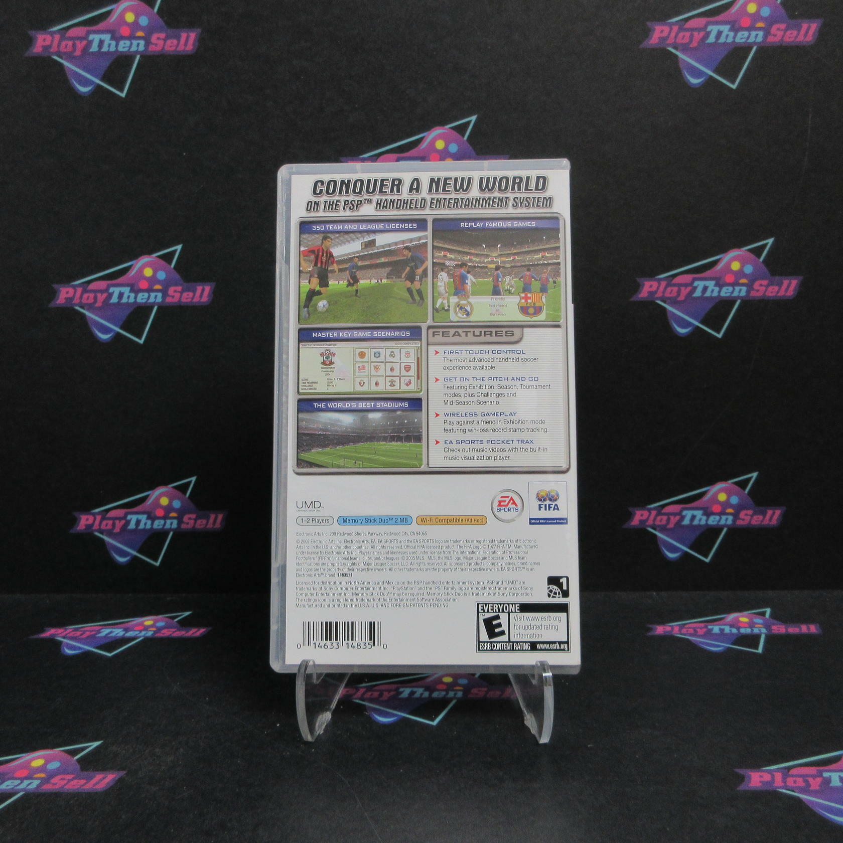 FIFA Soccer Sony PSP Clear UMD Complete - Refurbished