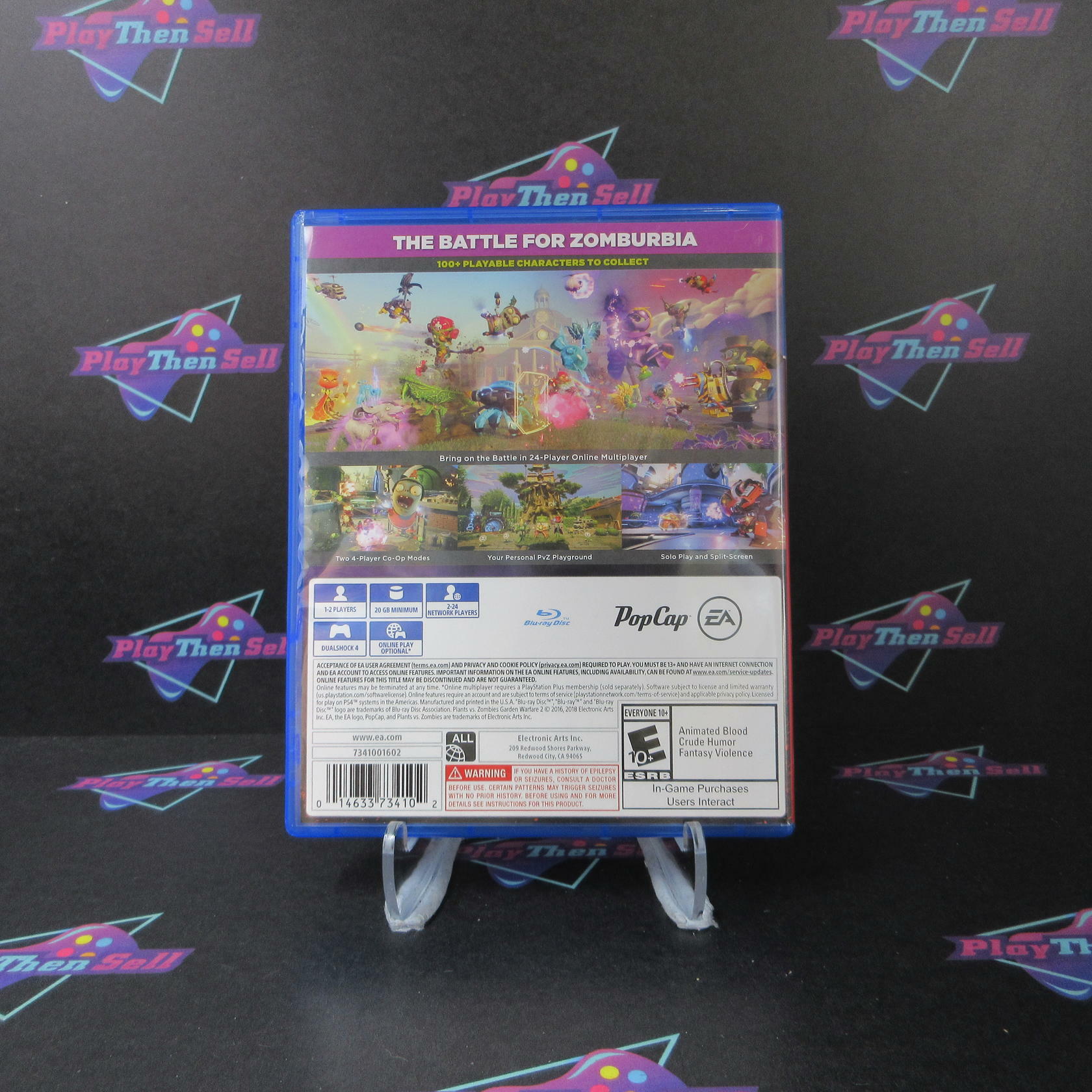 Plants vs Zombies Garden Warfare 2 PS4 PlayStation 4 PH - Like New