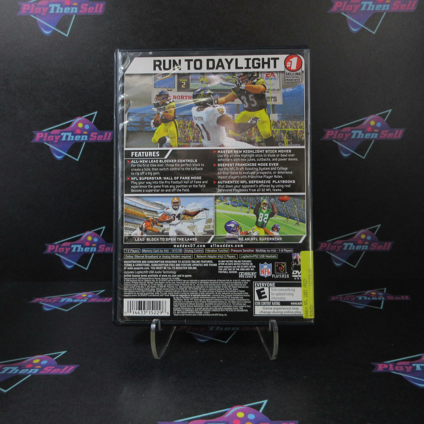 Madden NFL 07 PS2 PlayStation 2 Complete - Very Good