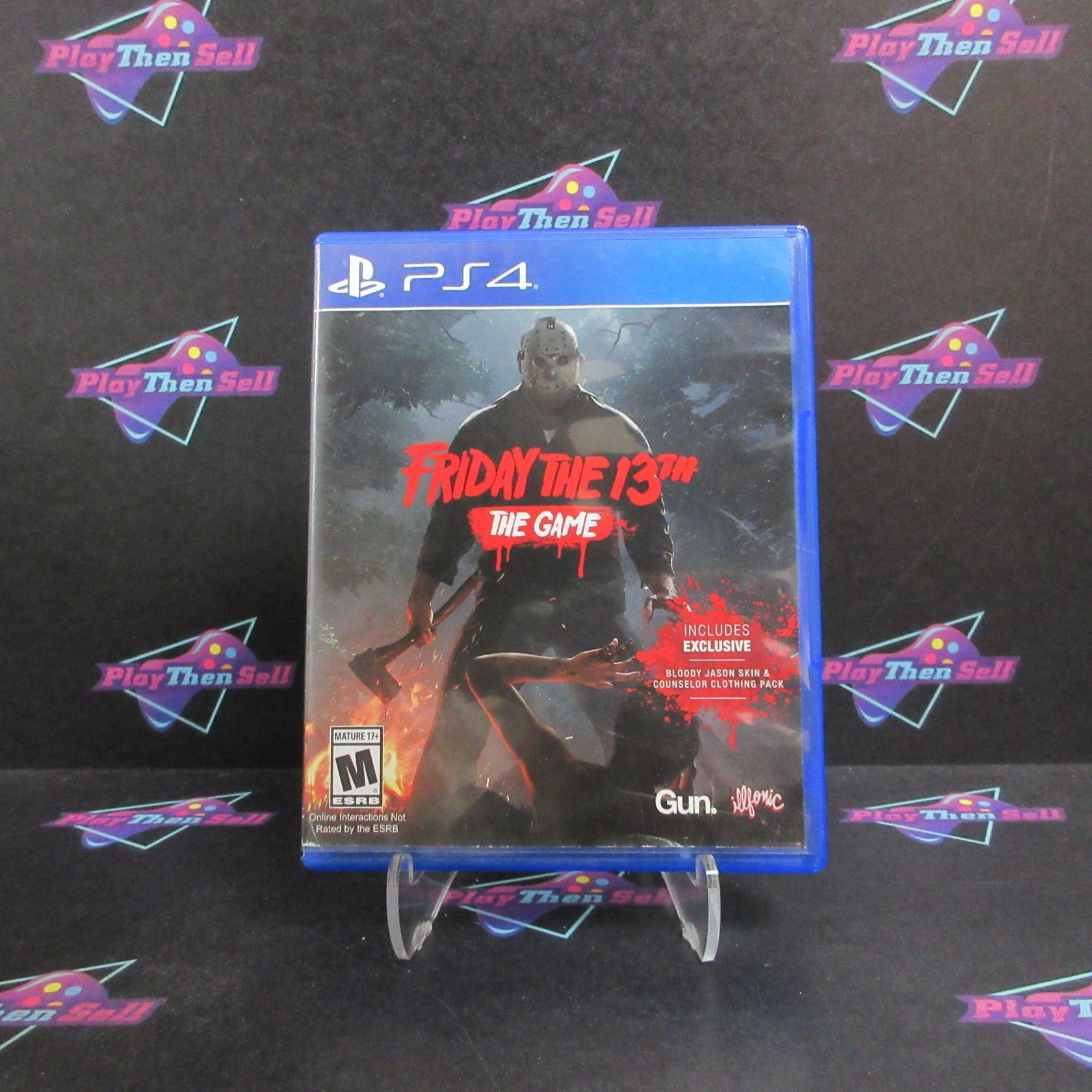 Friday The 13th The Game PS4 PlayStation 4 Complete - Very Good