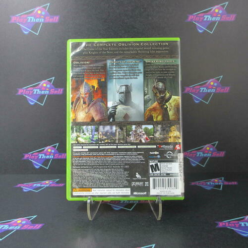 The Elder Scrolls IV Oblivion GOTY Edition Xbox 360 Complete - Very Good