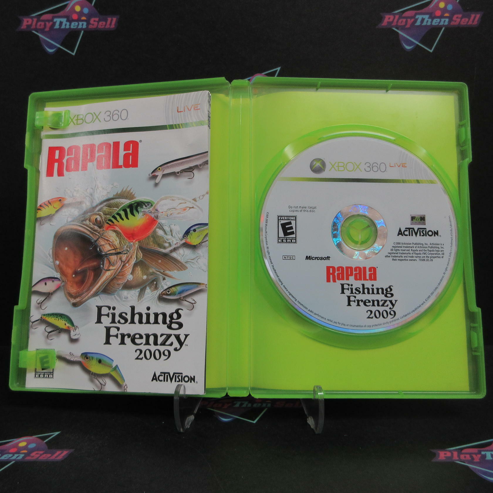 Rapala Fishing Frenzy 2009 Xbox 360 Complete - Very Good