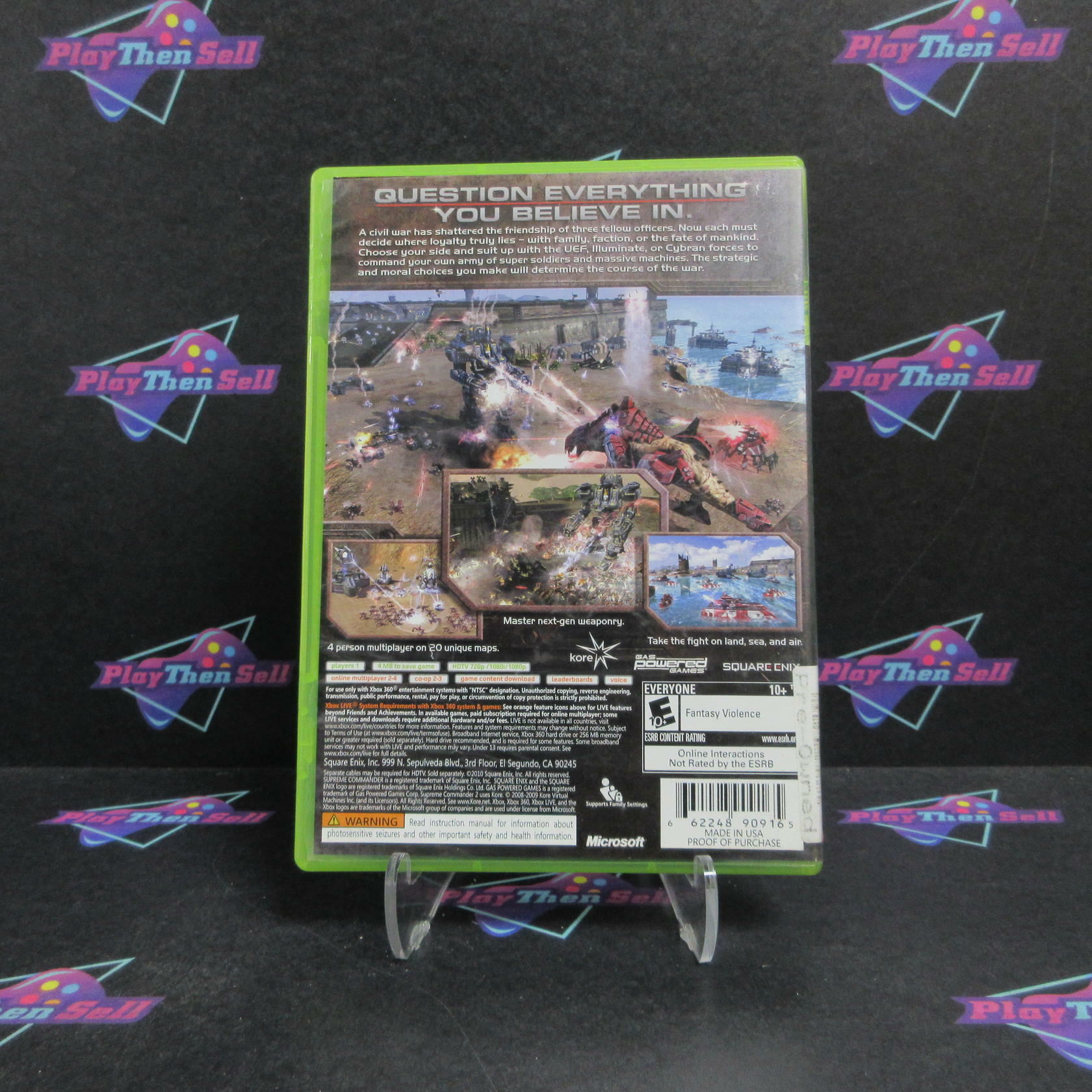 Supreme Commander 2 Xbox 360 Complete - Very Good