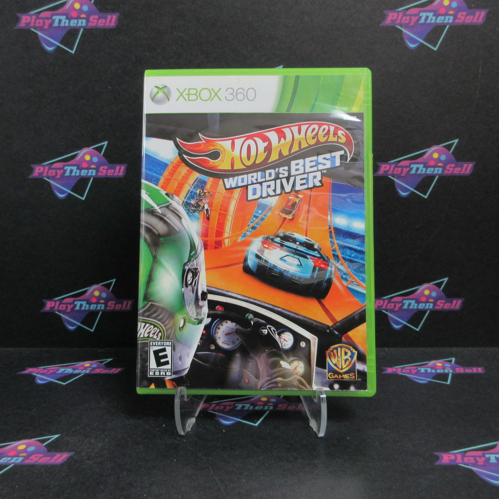 Hot Wheels World's Best Driver Xbox 360 Complete - Excellent