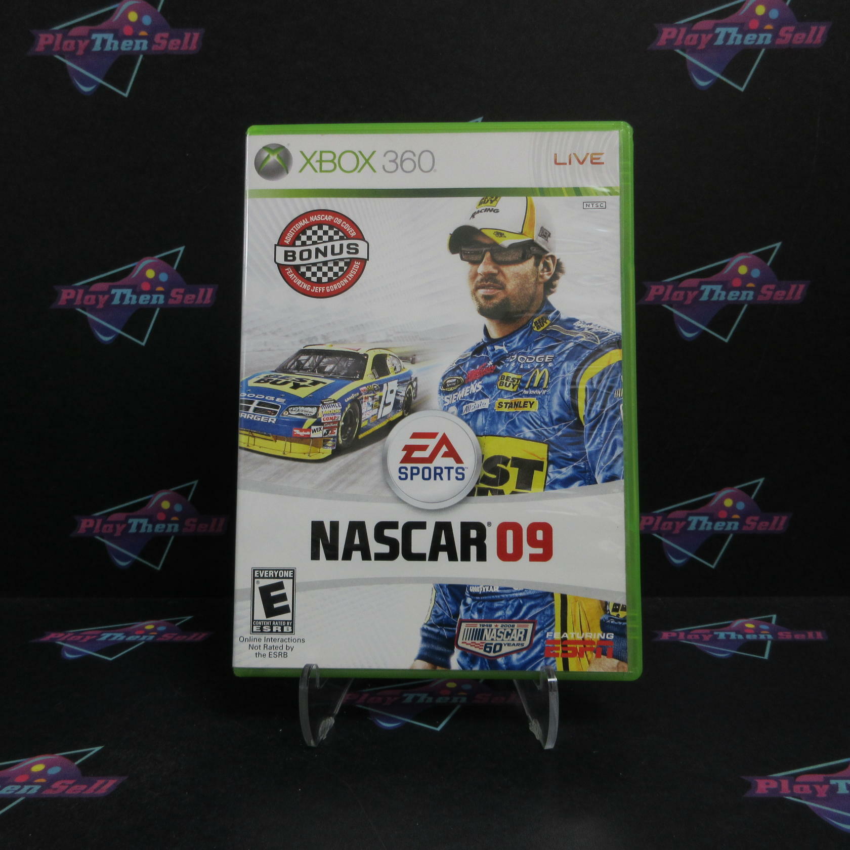 NASCAR 09 Alternate Art Xbox 360 Complete - Excellent